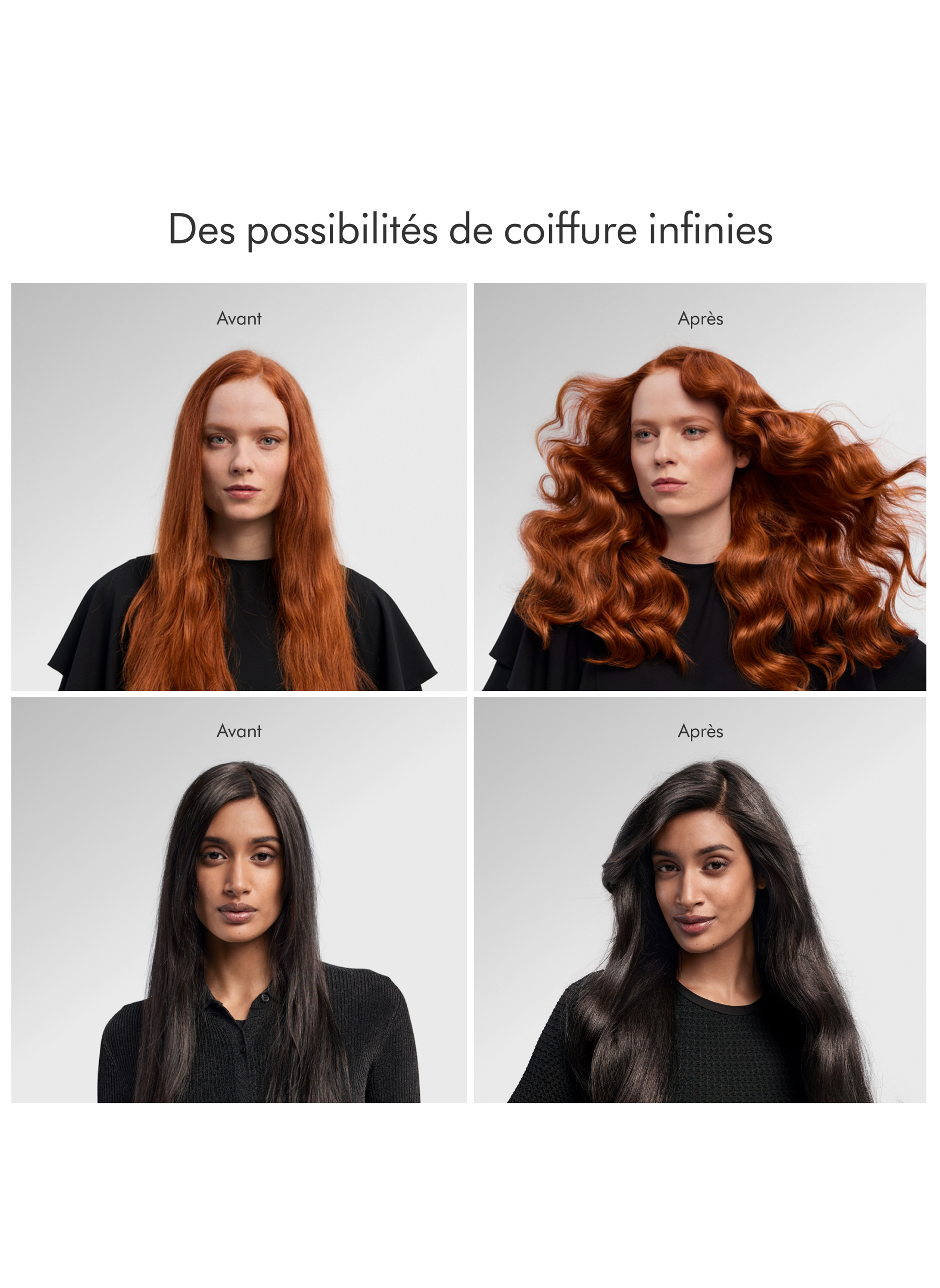 Airwrap i.d. ™ Cheveux raides à ondulés  Rose Céramique DYSON No color