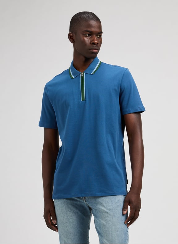 Polo en coton Bleu by PAUL SMITH PAUL SMITH Polo en coton Bleu