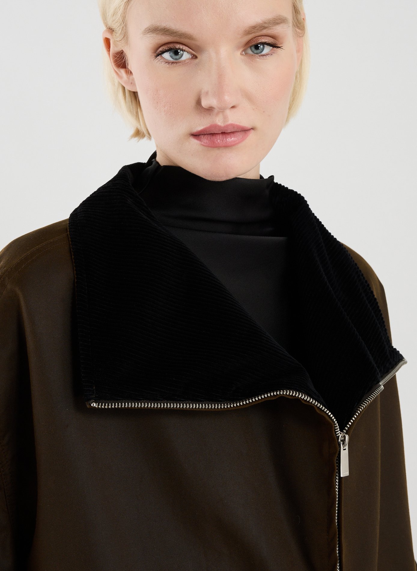 Oversized cotton jacket  TOTEME Brown