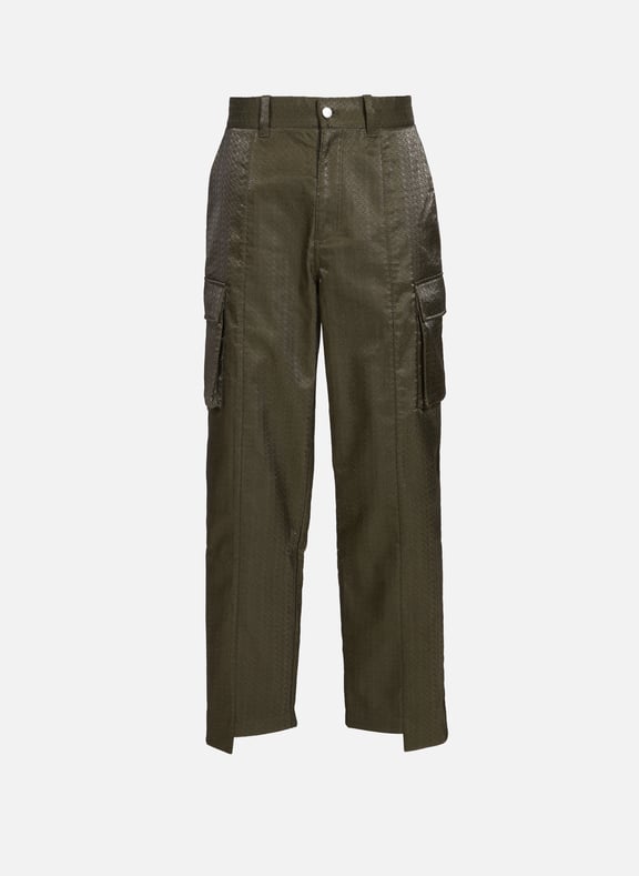 Textured Wide Leg Pants ONLY THE BLIND Textured Wide Leg Pants ONLY THE BLIND