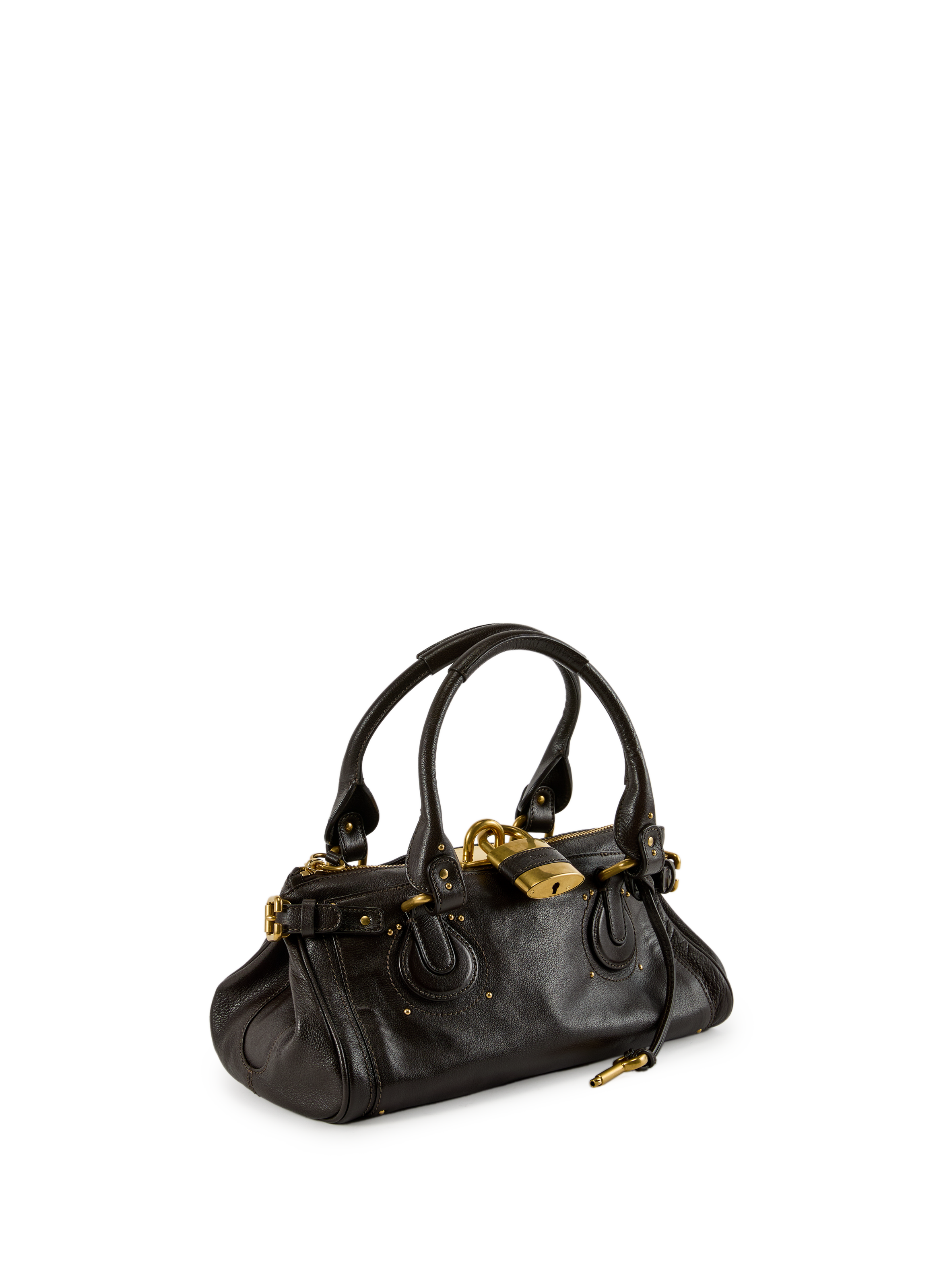 Sac à main en cuir CHLOÉ Marron