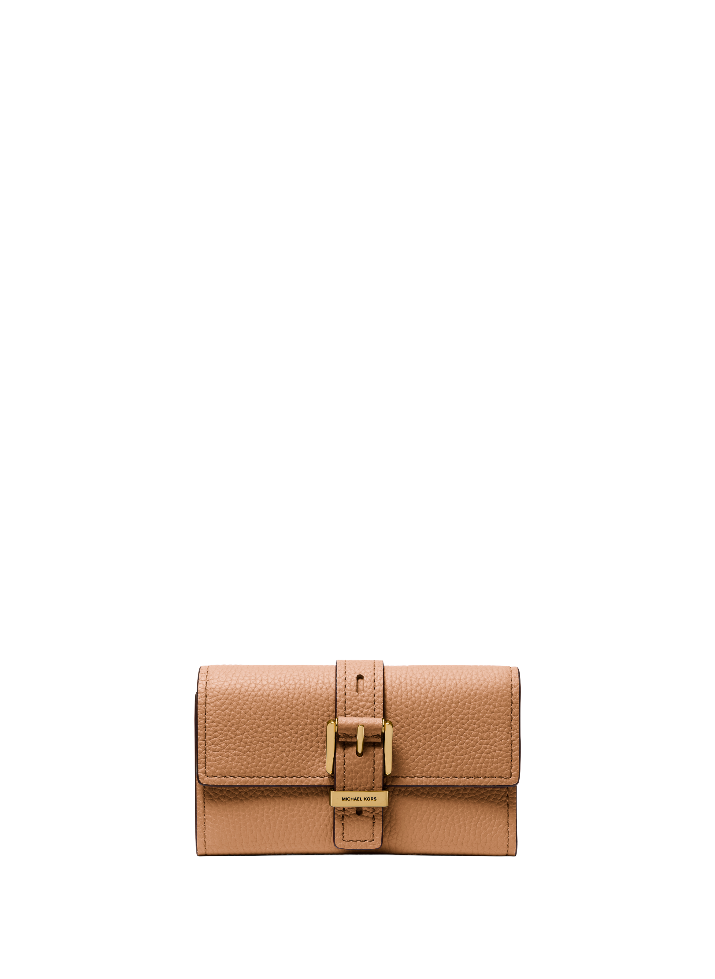 MICHAEL KORS  Leather card holder Brown
