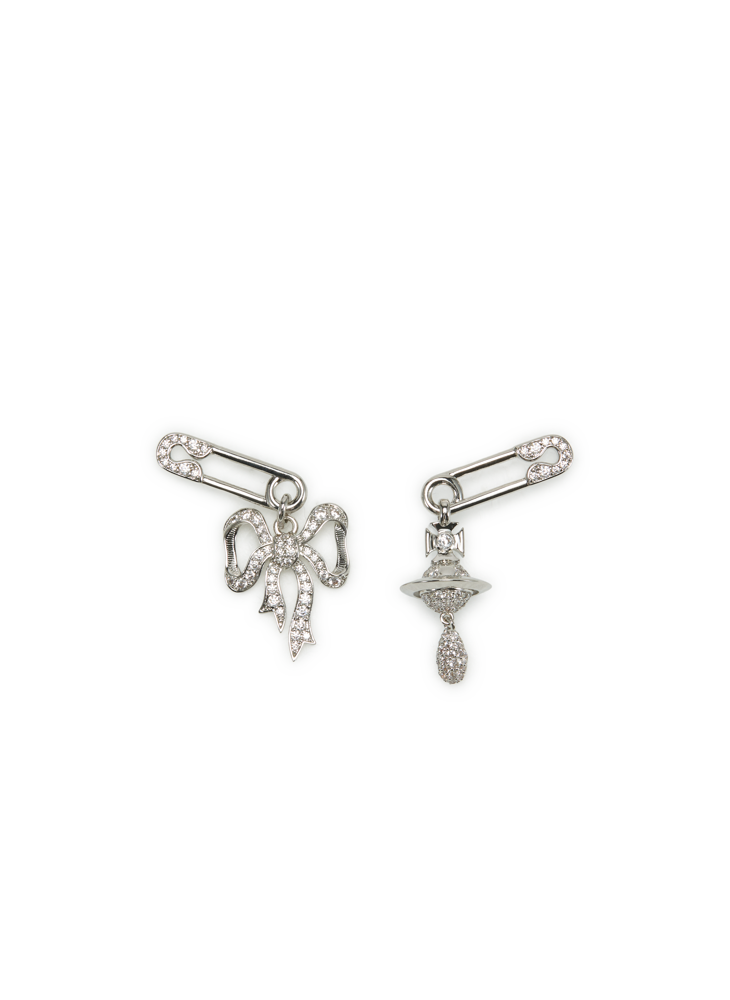 VIVIENNE WESTWOOD Lilith Earrings Silver