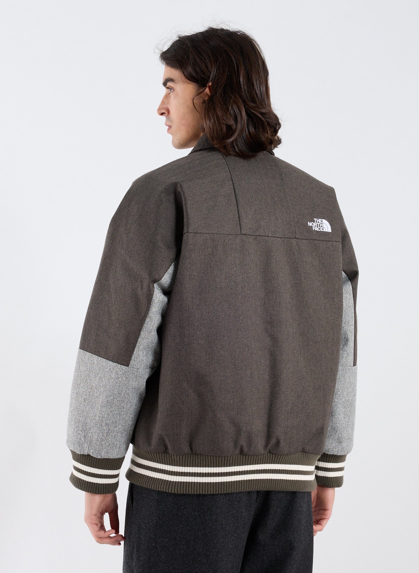 Oversized classic collar windbreaker coat THE NORTH FACE Khaki