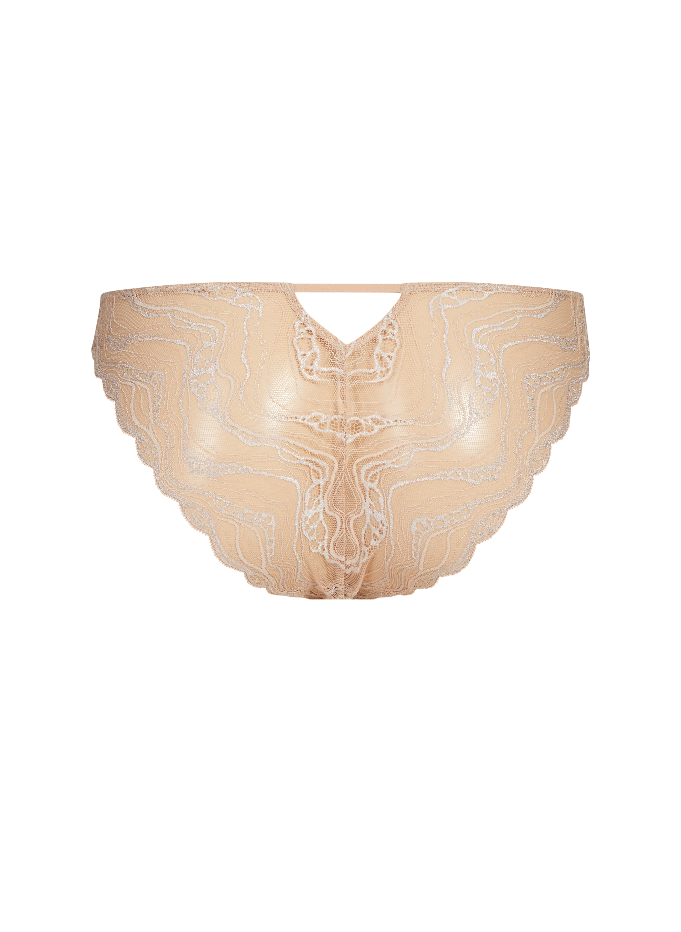 Lace briefs CALVIN KLEIN Beige