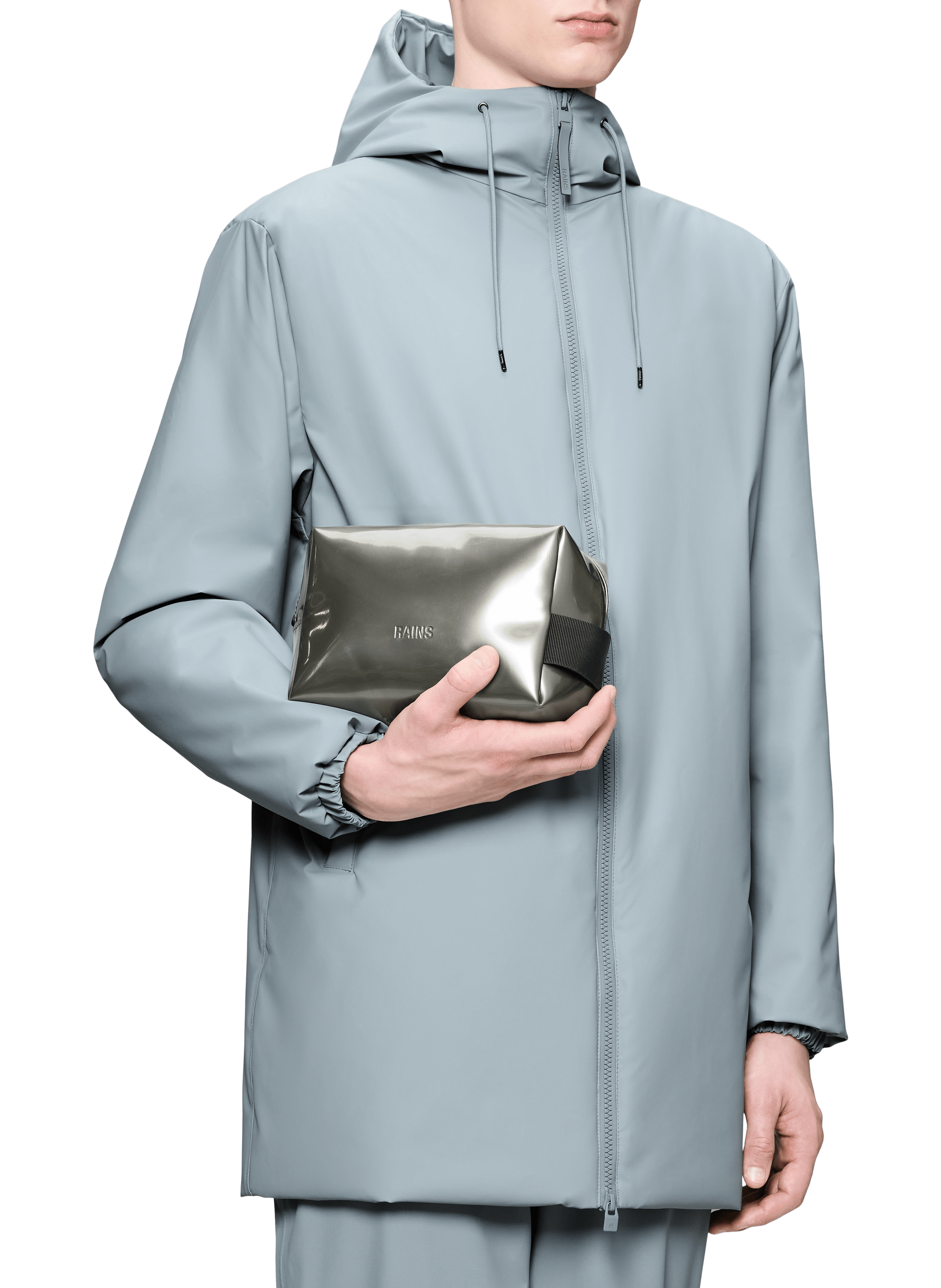 Trousse de toilette RAINS Argent