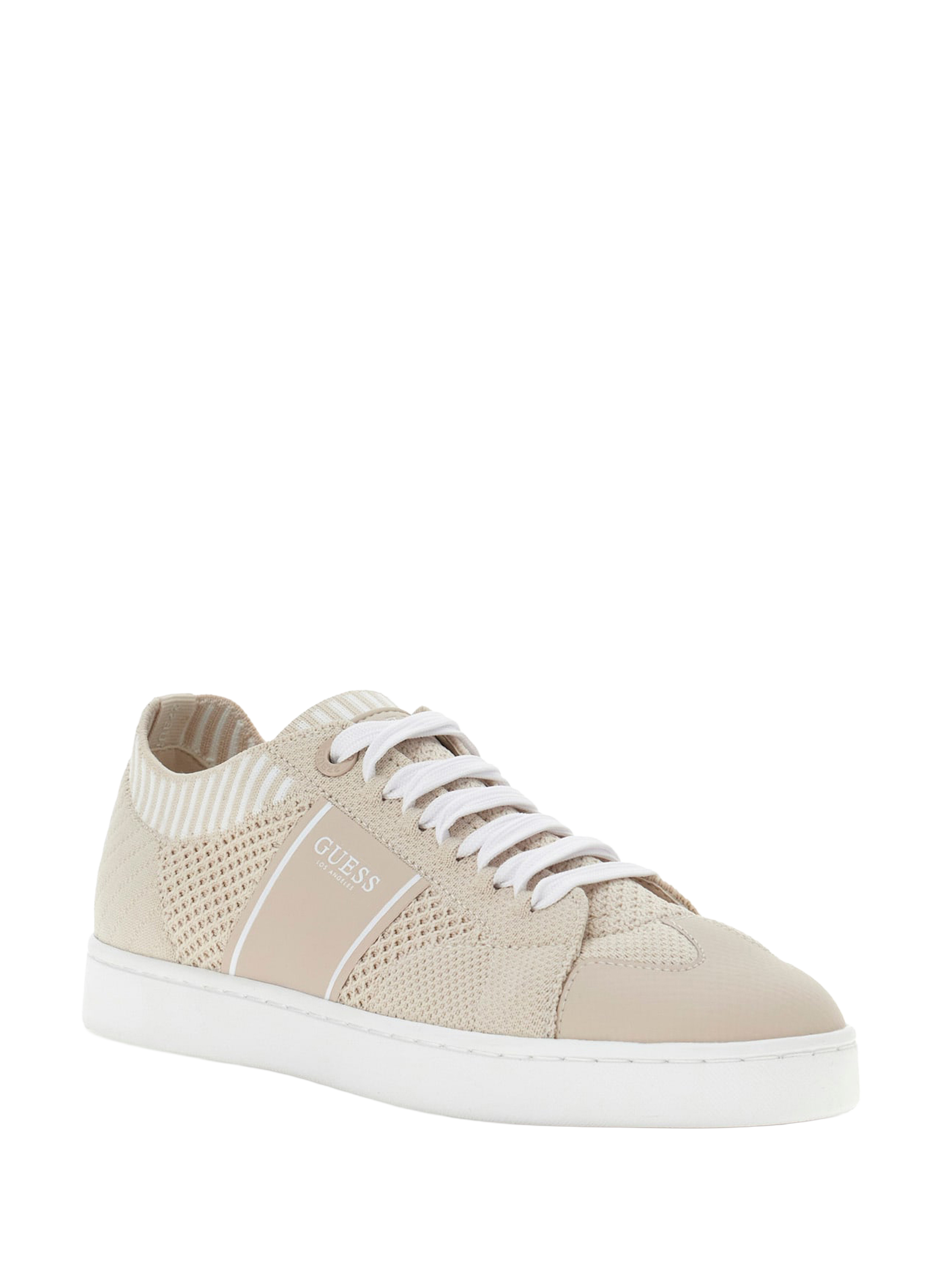 Low-top knit sneakers GUESS Beige