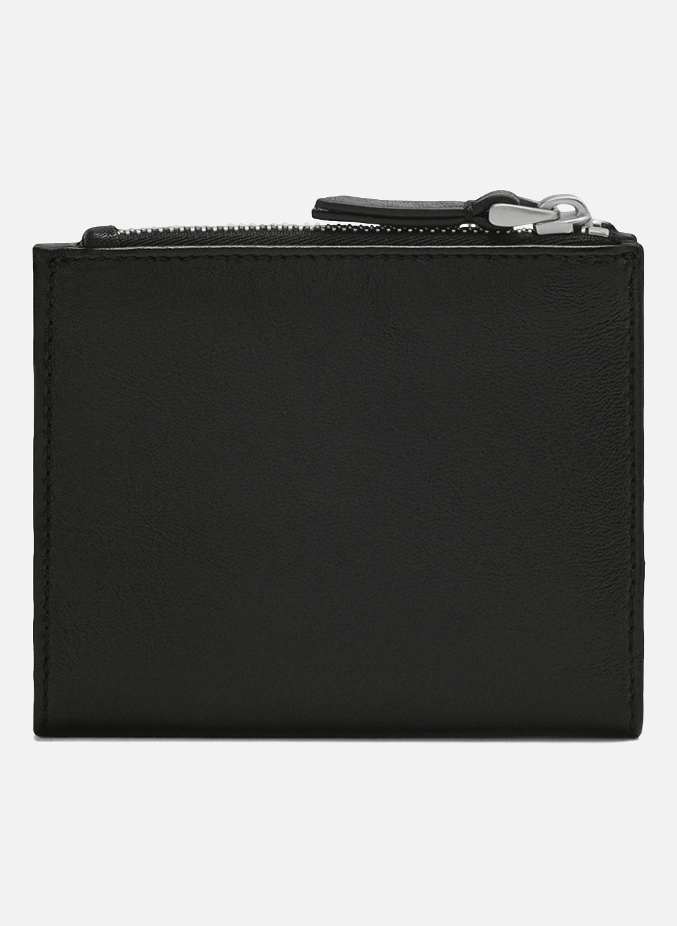 Portefeuille Plié Voulez-Vous unisexe AMI PARIS Noir