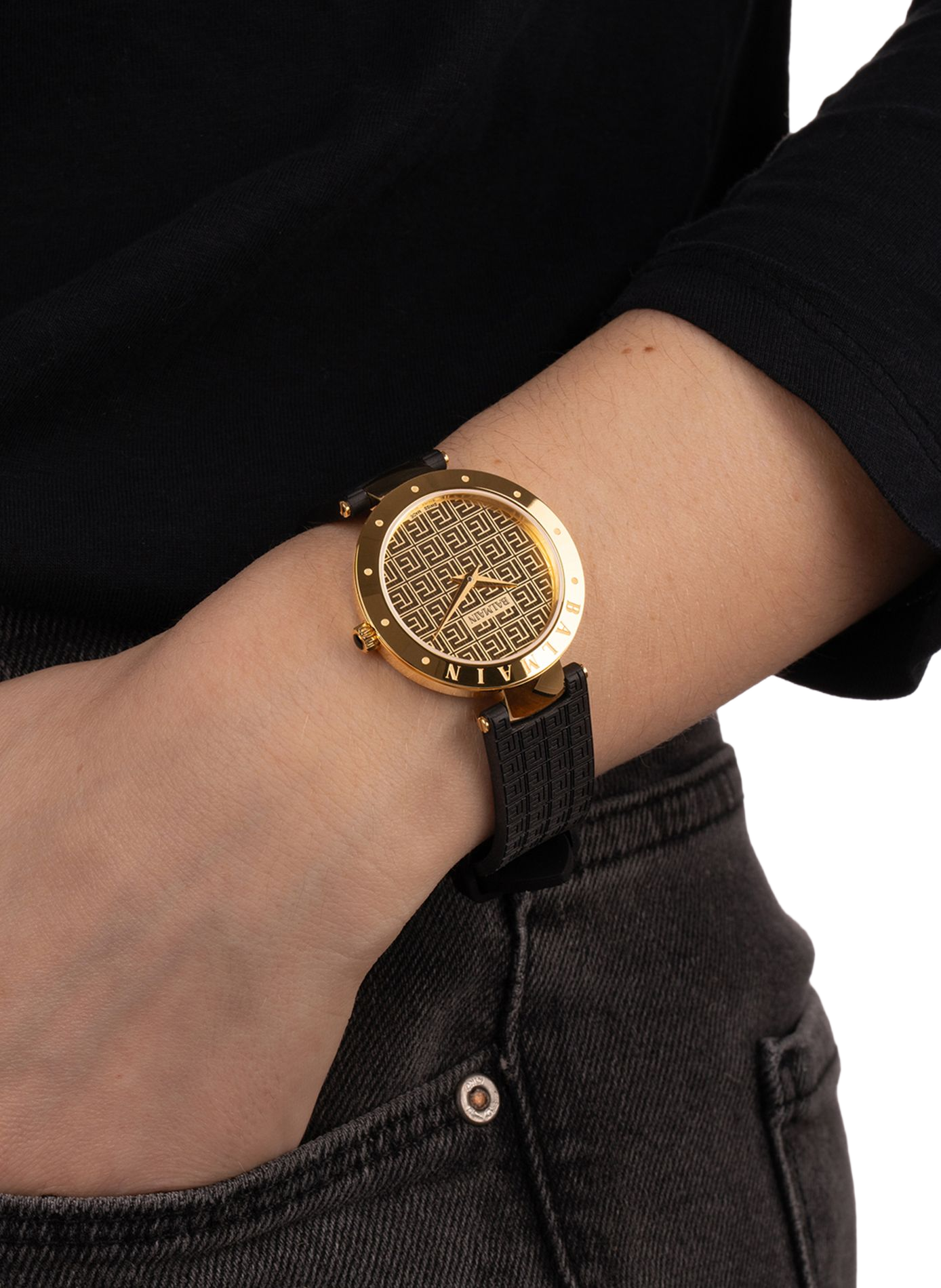 Montre quartz Balmainia bijou BALMAIN WATCHES Doré