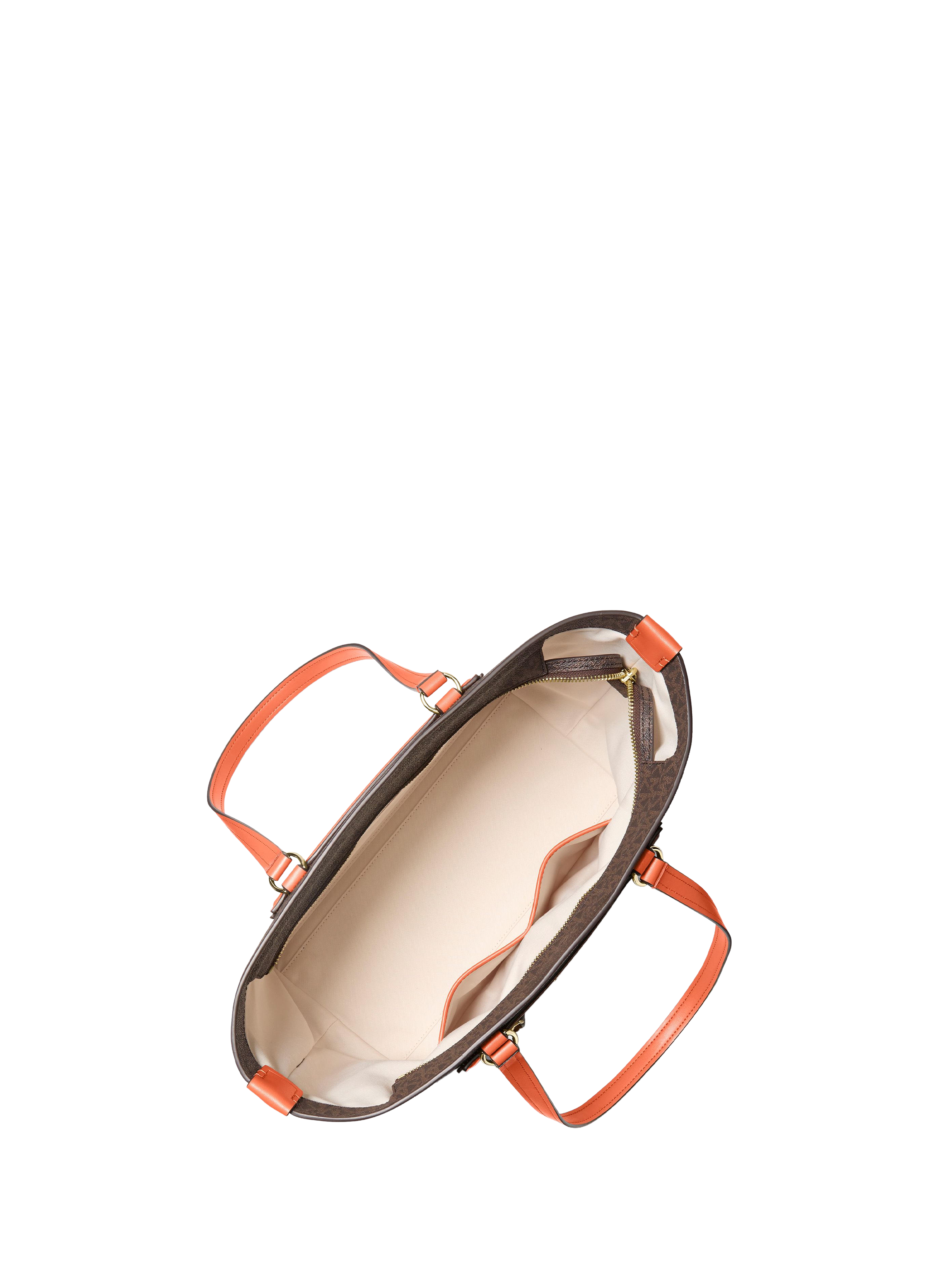 Sac cabas Jet Set M à logo signature MICHAEL KORS Marron