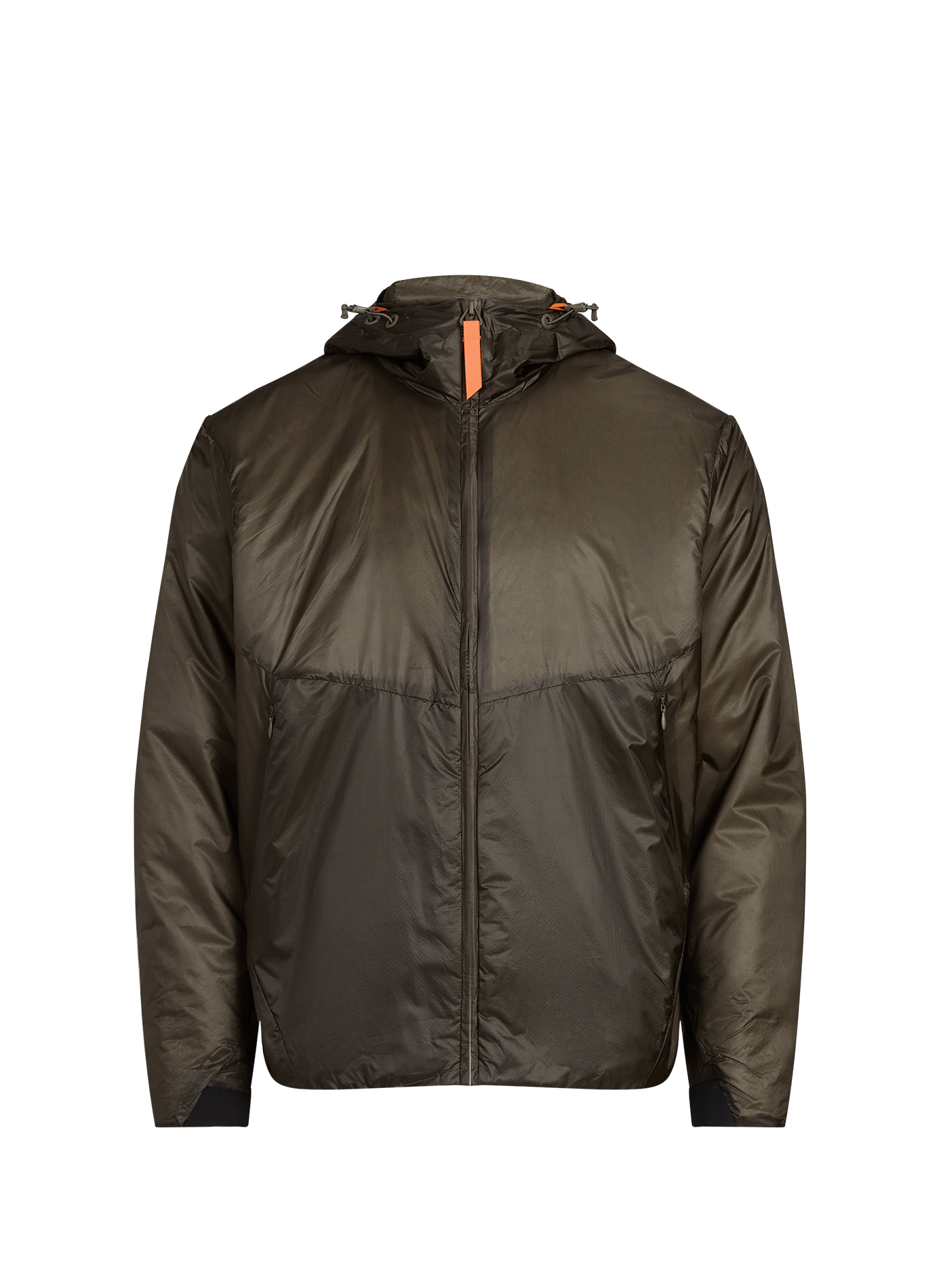 Veste coupe-vent Elzearsun à capuche GERTRUDE ET GASTON Kaki