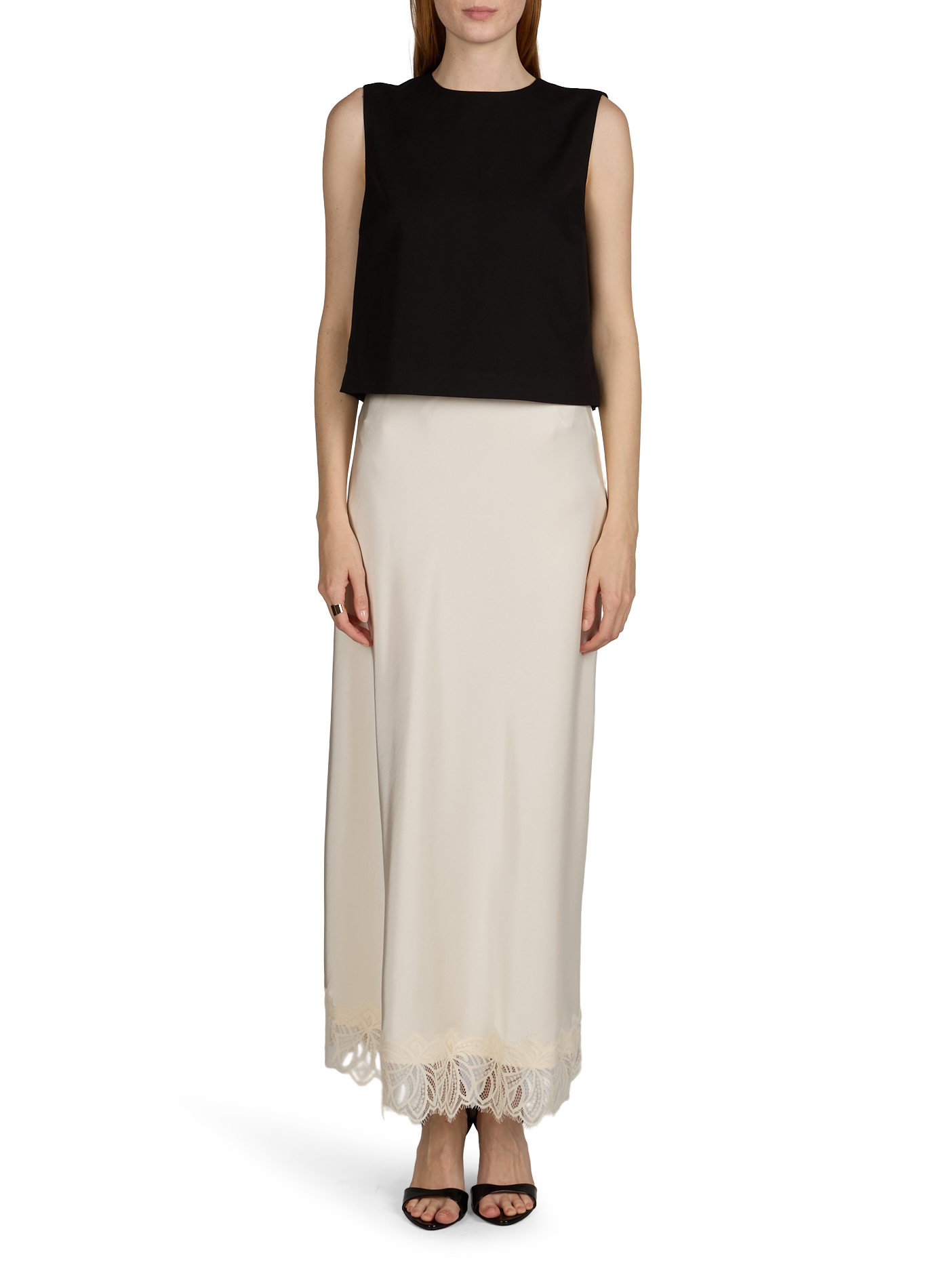 Vilanna top with cross-back closure VILA Black
