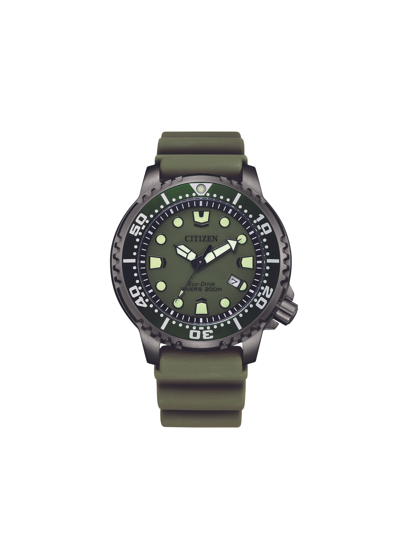 Montre Metropolitan Adventure Eco-Drive en acier inoxydable CITIZEN Vert