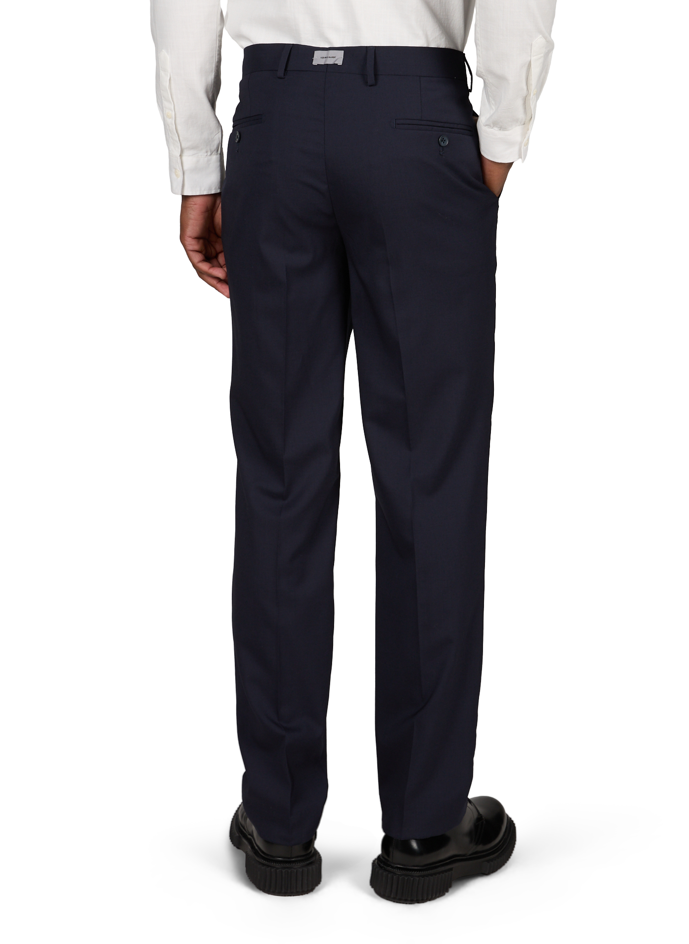 Straight new wool trousers | Blue PIERRE CARDIN Men