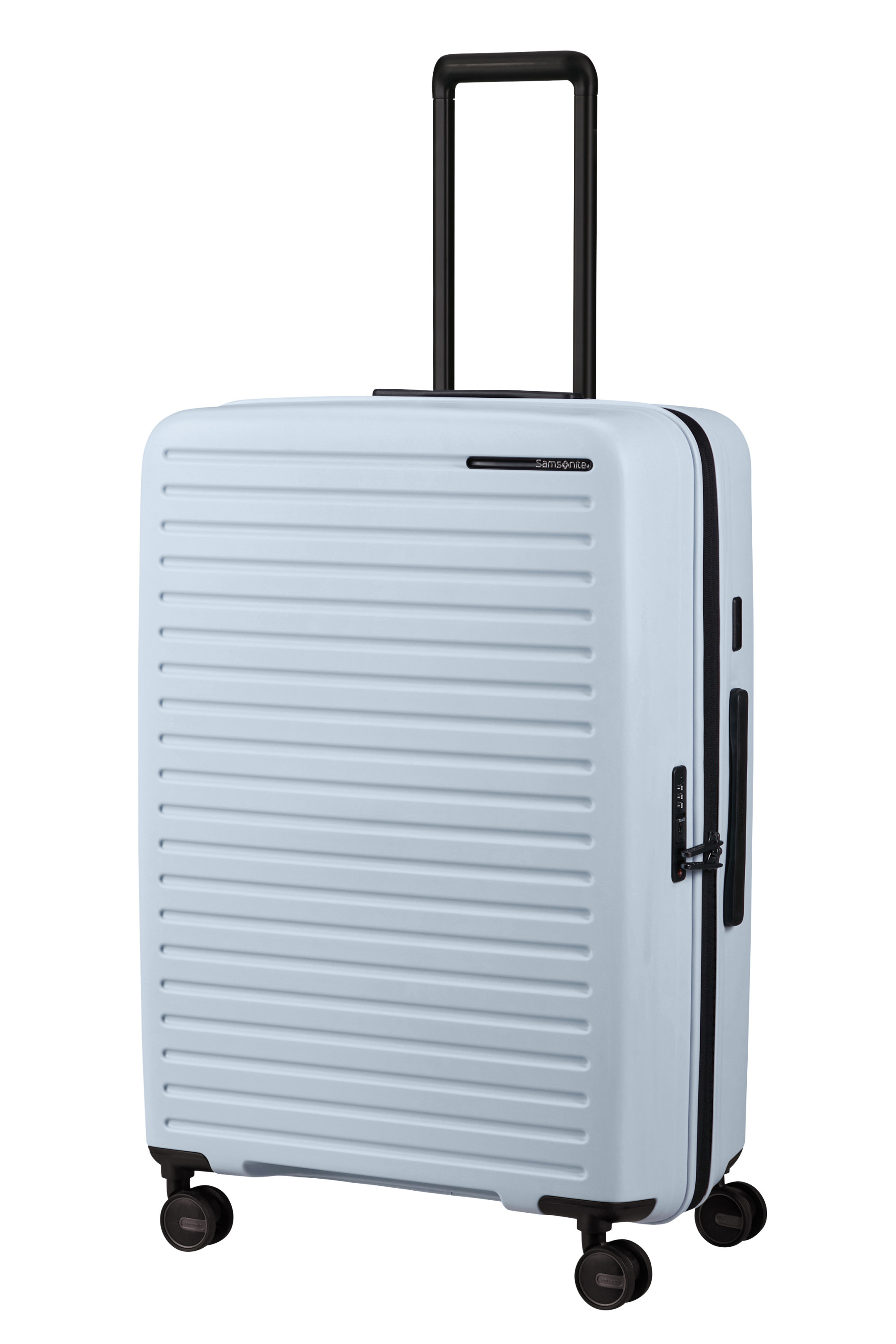 Restackd valise 4 roues taille l SAMSONITE Bleu