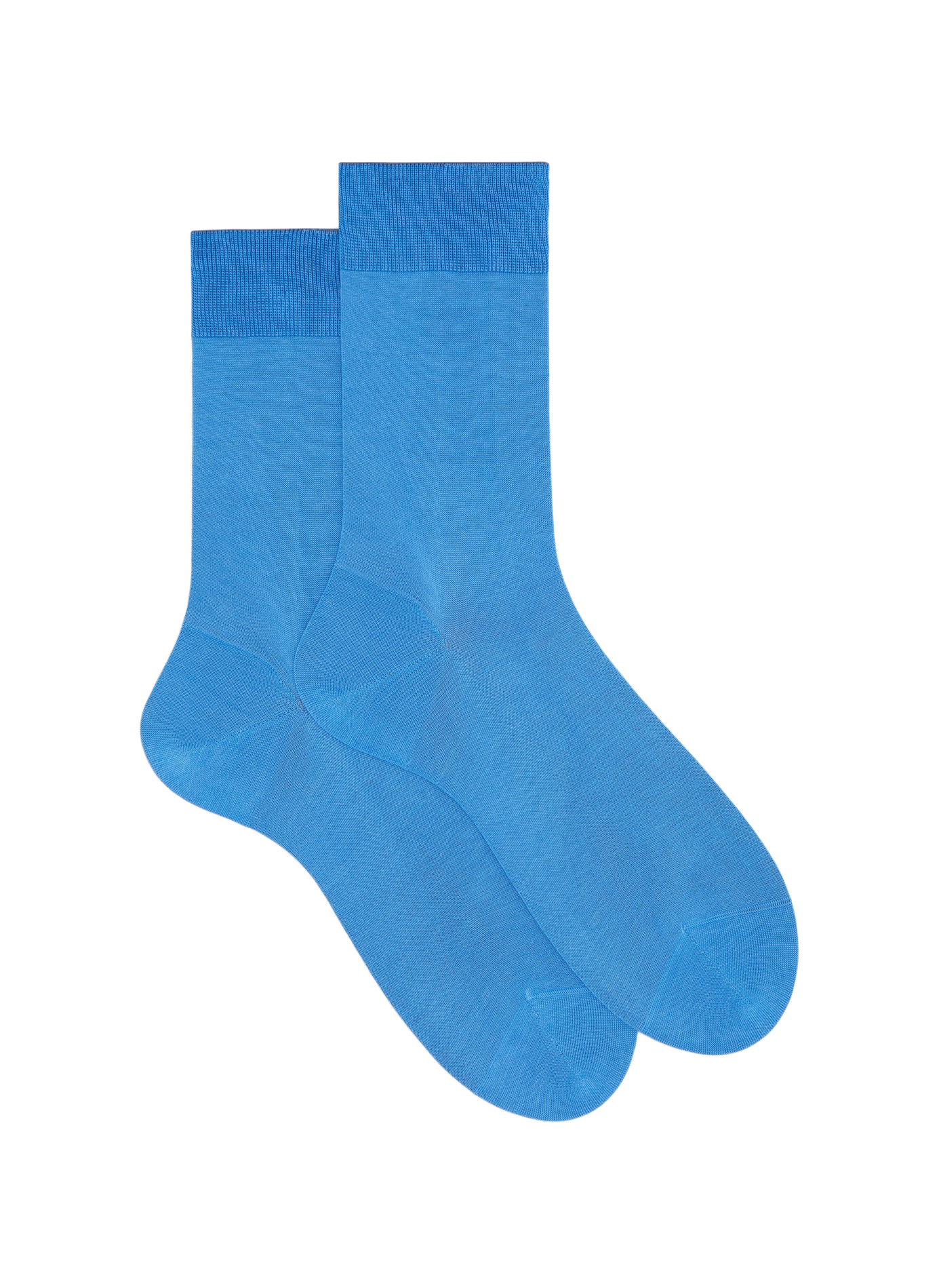 Cotton mid-calf socks DORÉ DORÉ Blue