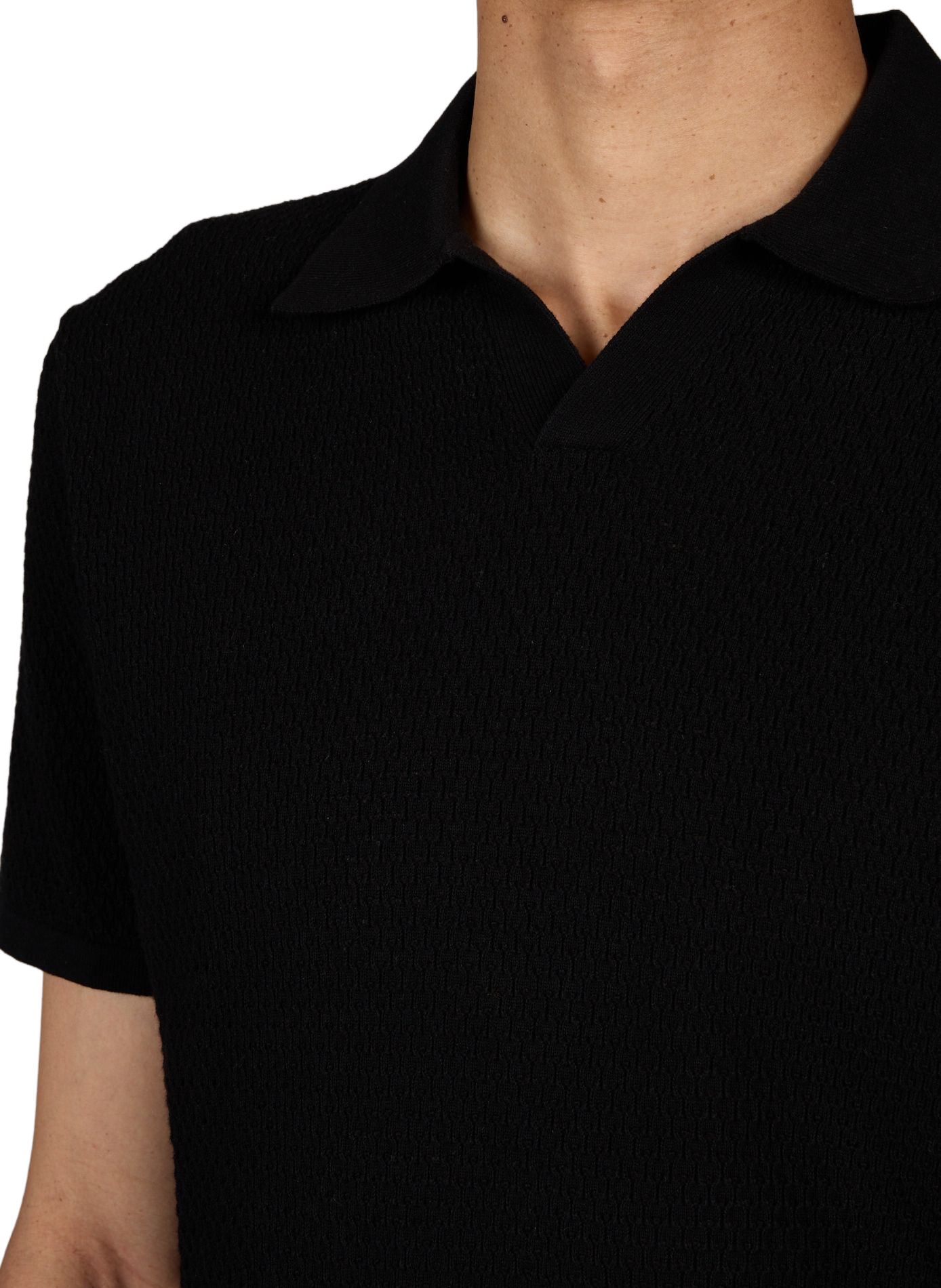 Regular-fit polo NN.07 Black