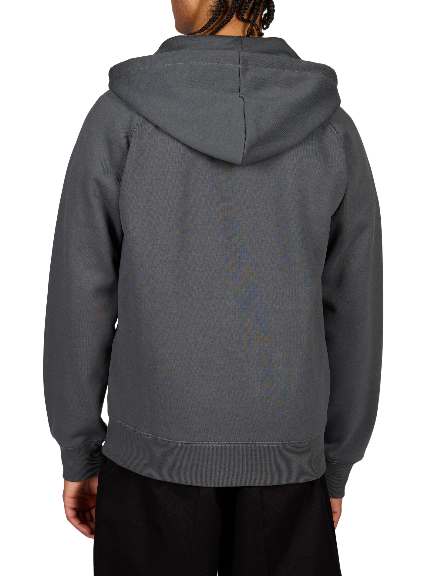 Hoodie zippé à capuche en coton mélangé CARHARTT WIP Gris