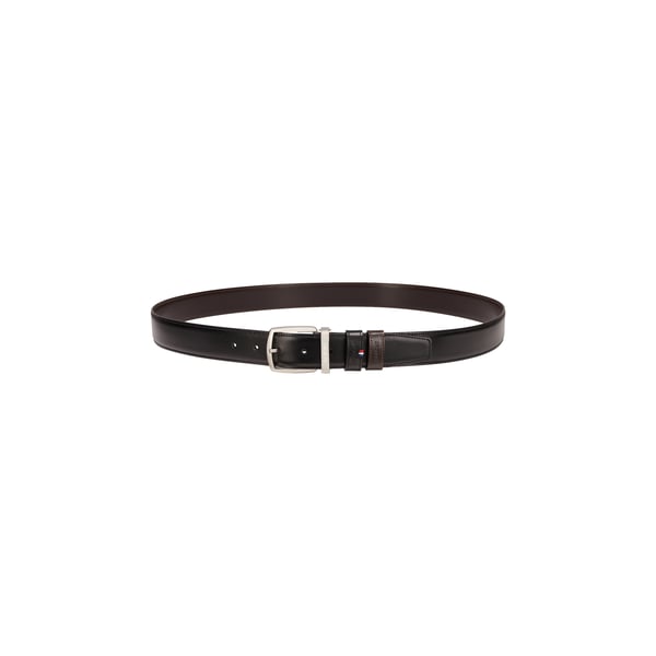 Ceinture Line D réversible en cuir lisse Ceinture Line D réversible en cuir lisse