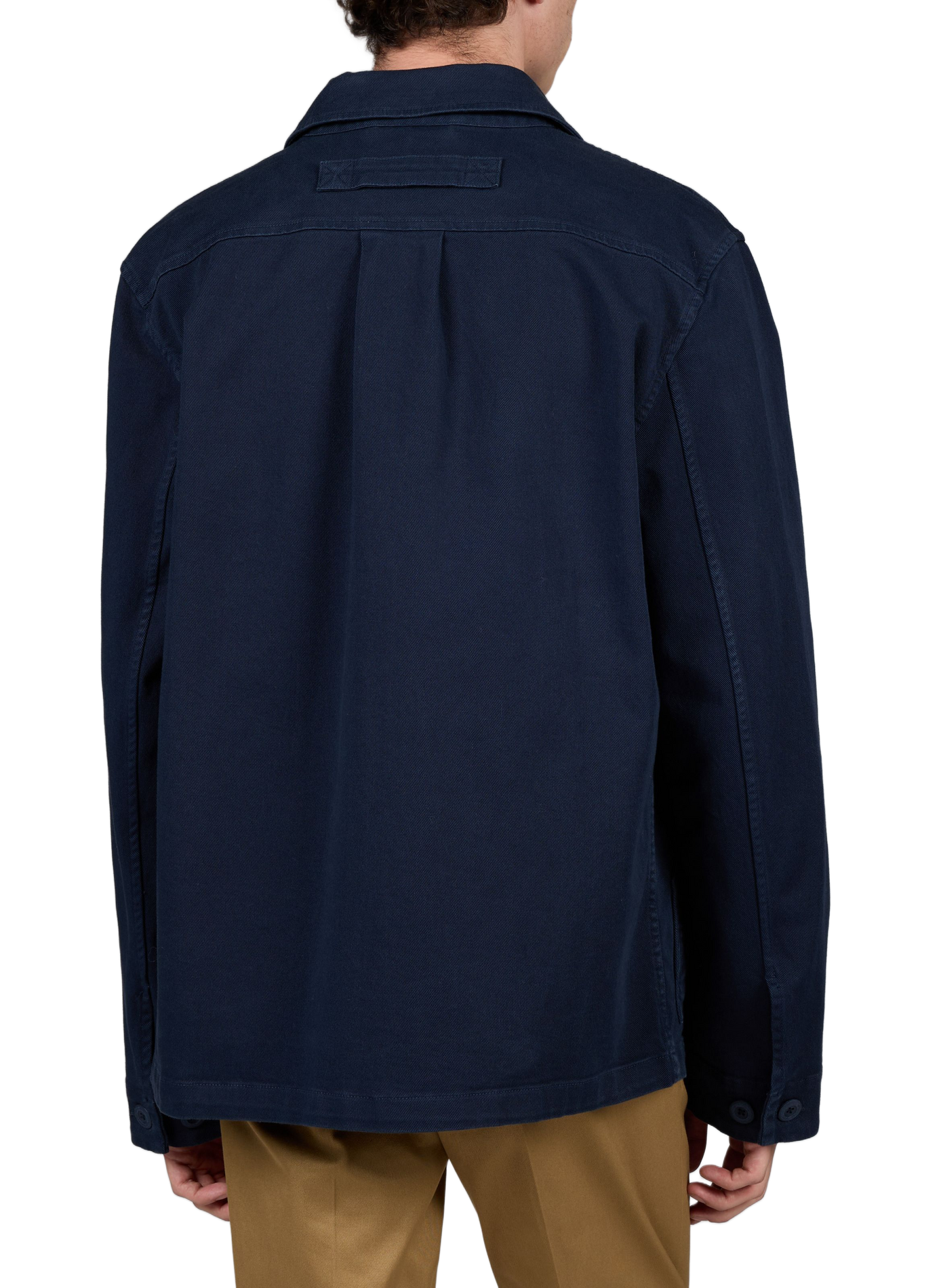 Veste de travail boutonnée en coton mélangé PAUL SMITH Bleu