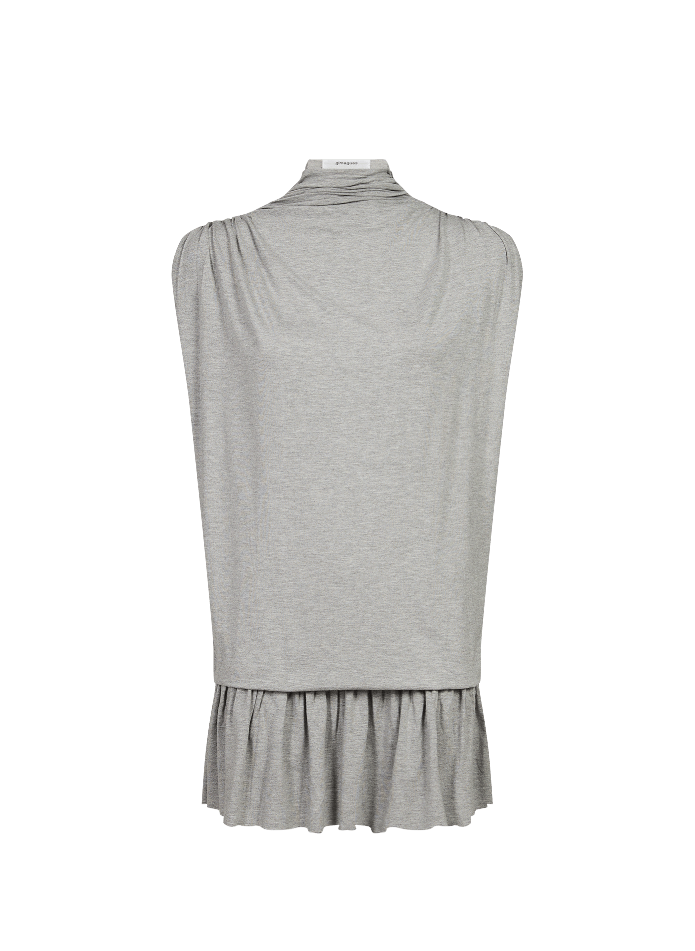 Robe courte col montant GIMAGUAS Grey