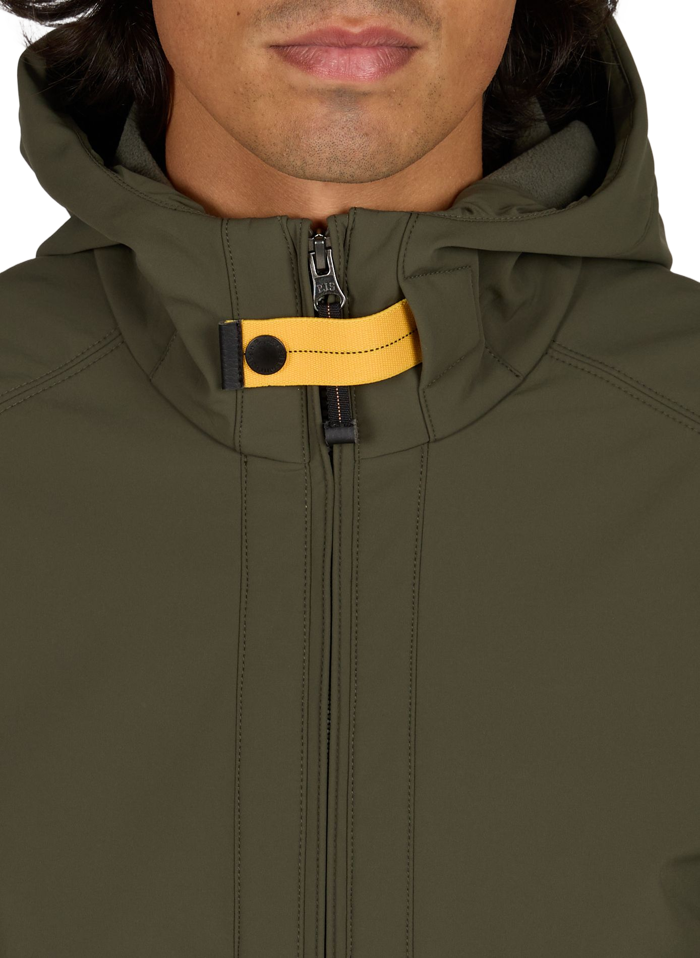 Uni jack met capuchon Abner PARAJUMPERS Kaki