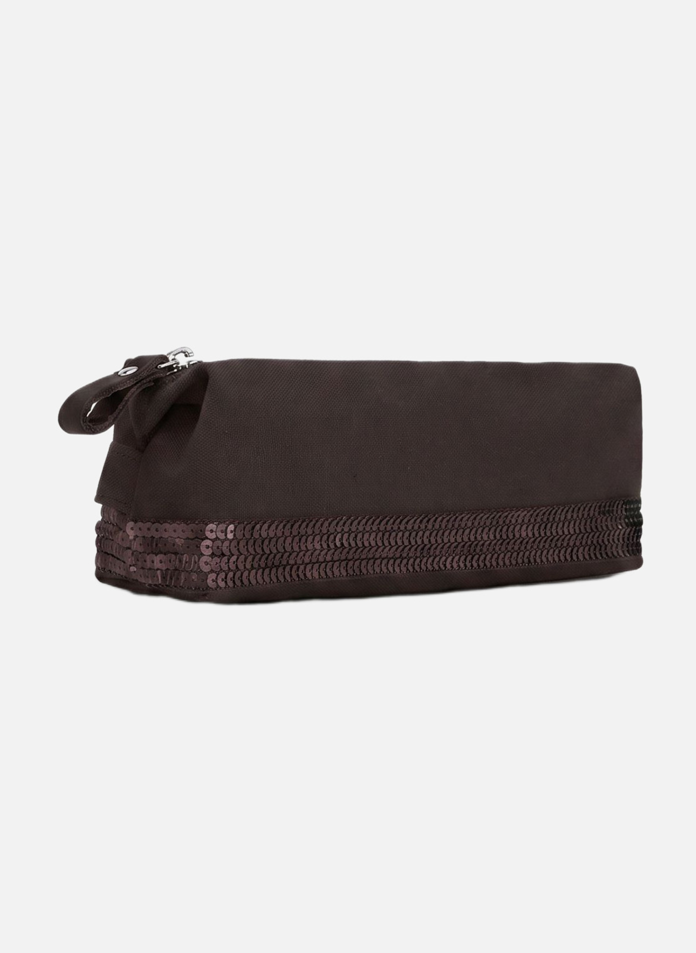 Trousse écolier en toile VANESSA BRUNO Marron