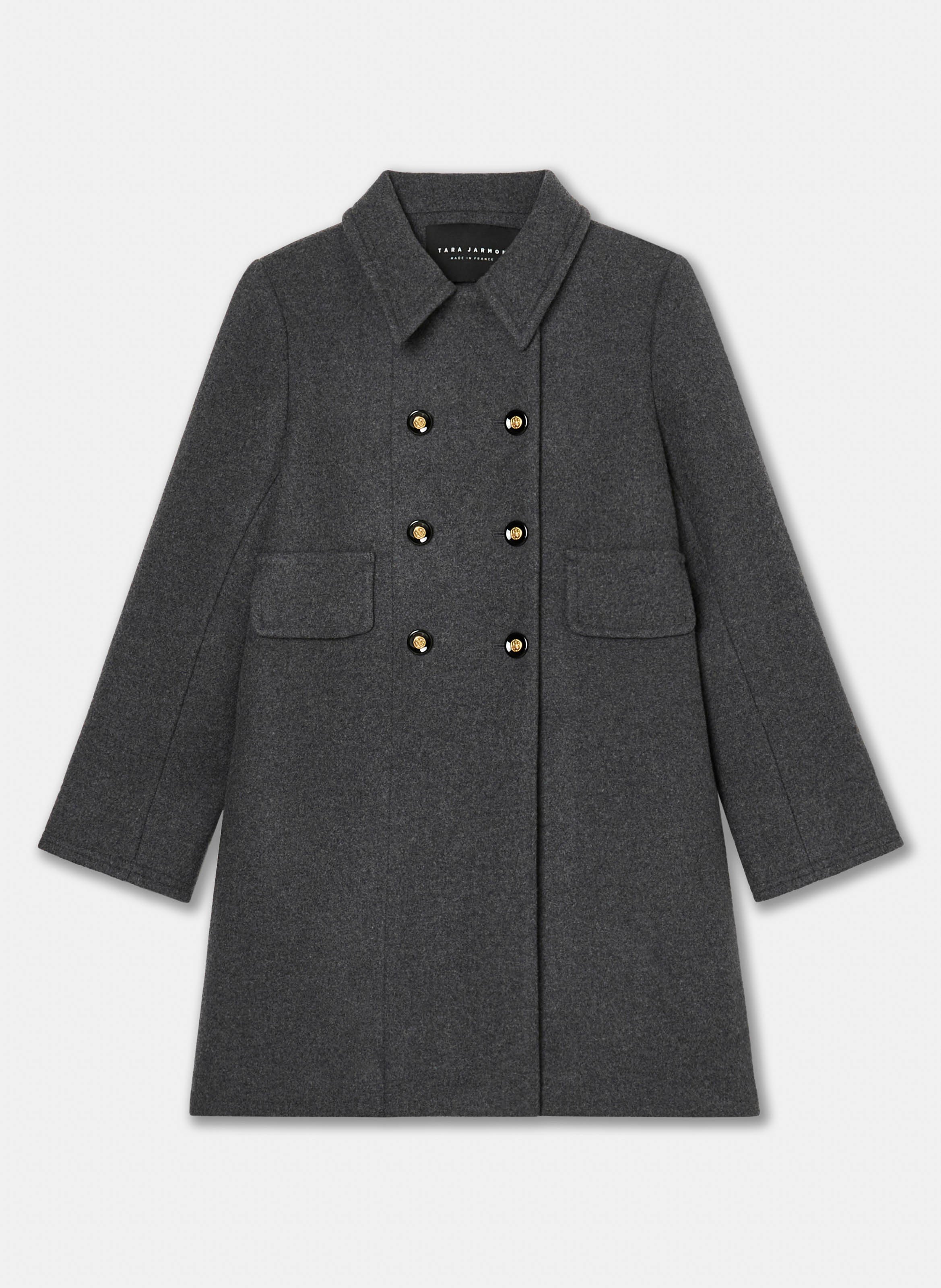 Manteau marceau TARA JARMON Gris