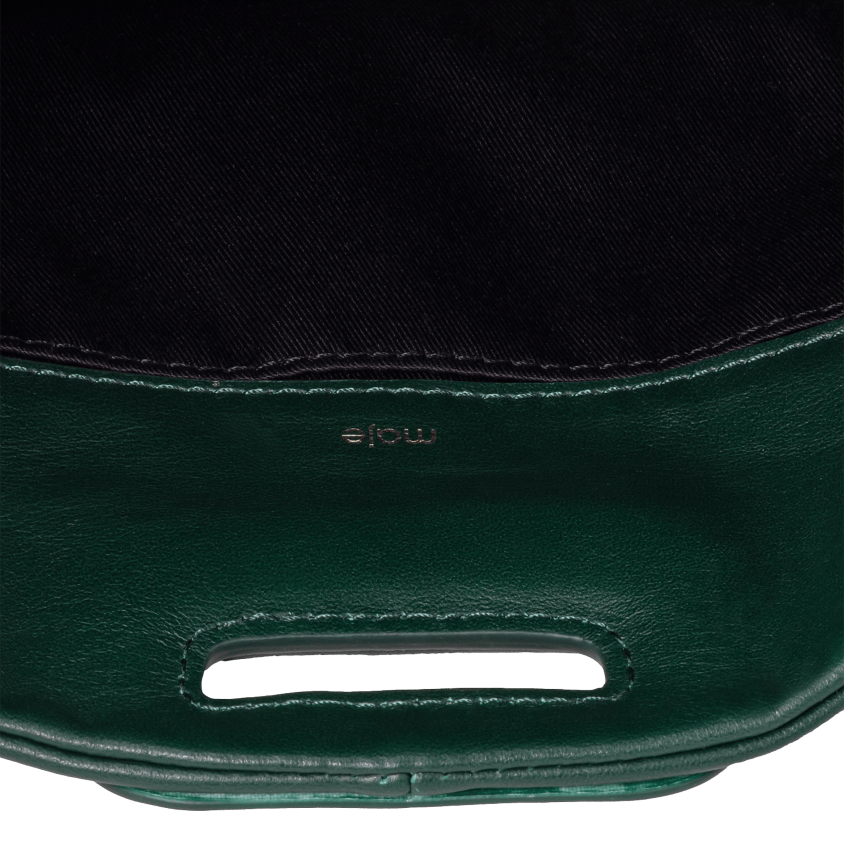 Sac bandoulière en cuir MAJE Vert