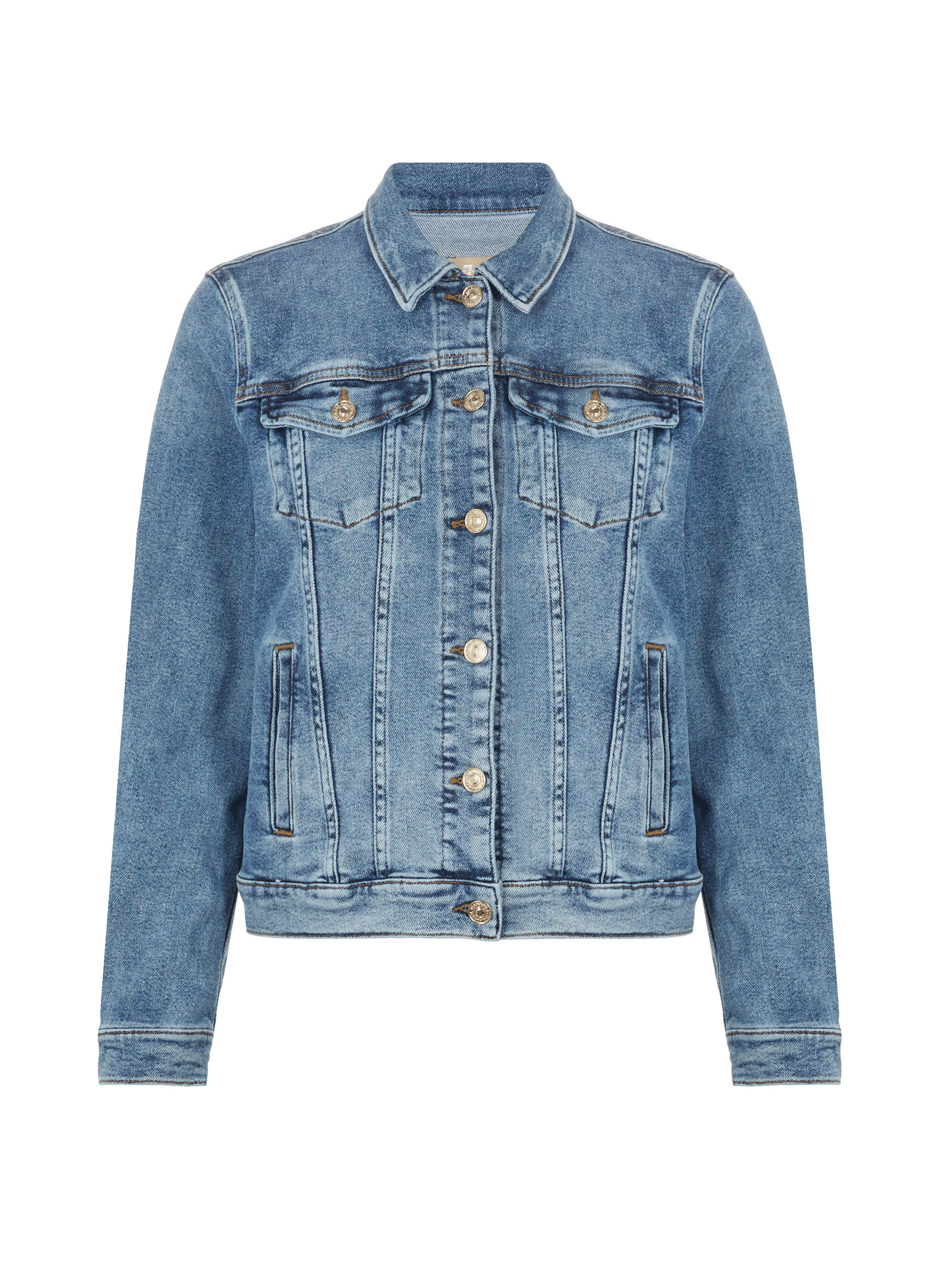 Veste en jean courte
