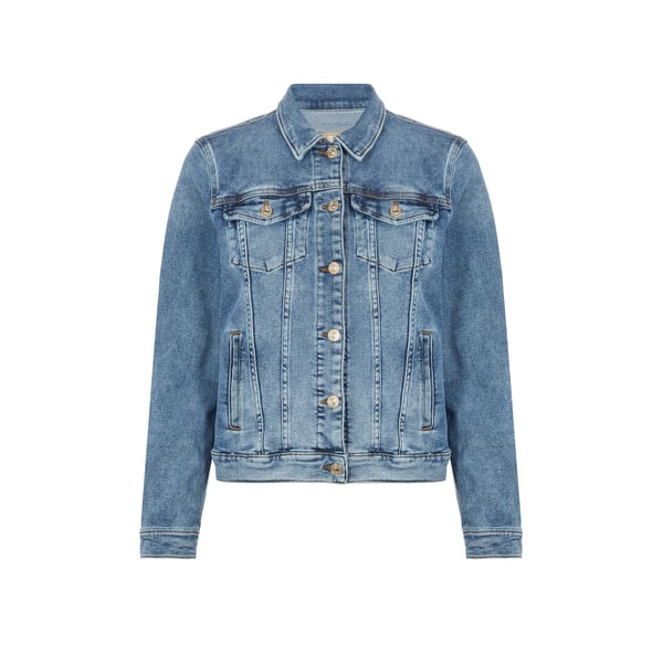 Veste en jean courte
