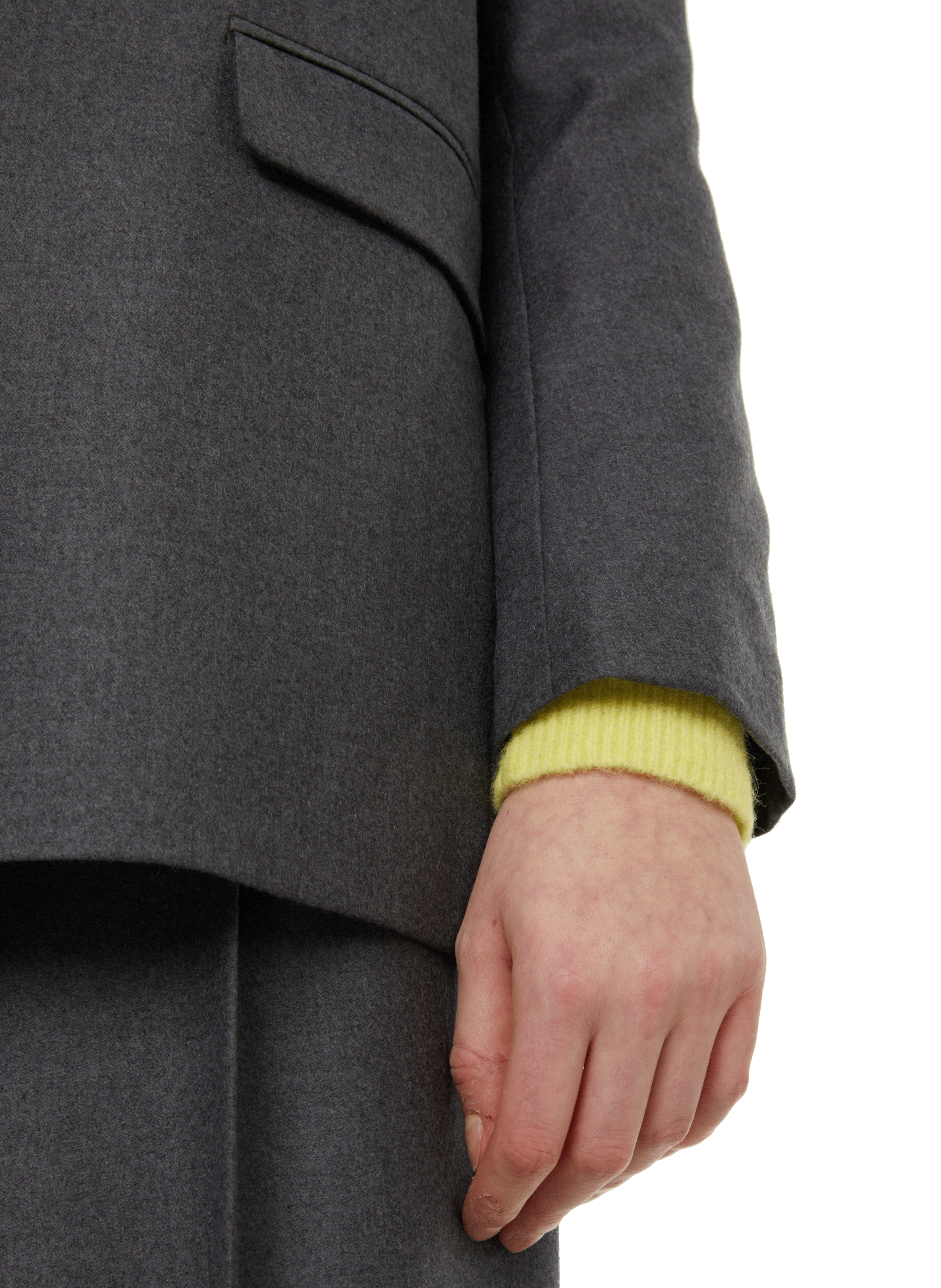 Straight-fit jacket SAISON 1865 Grey