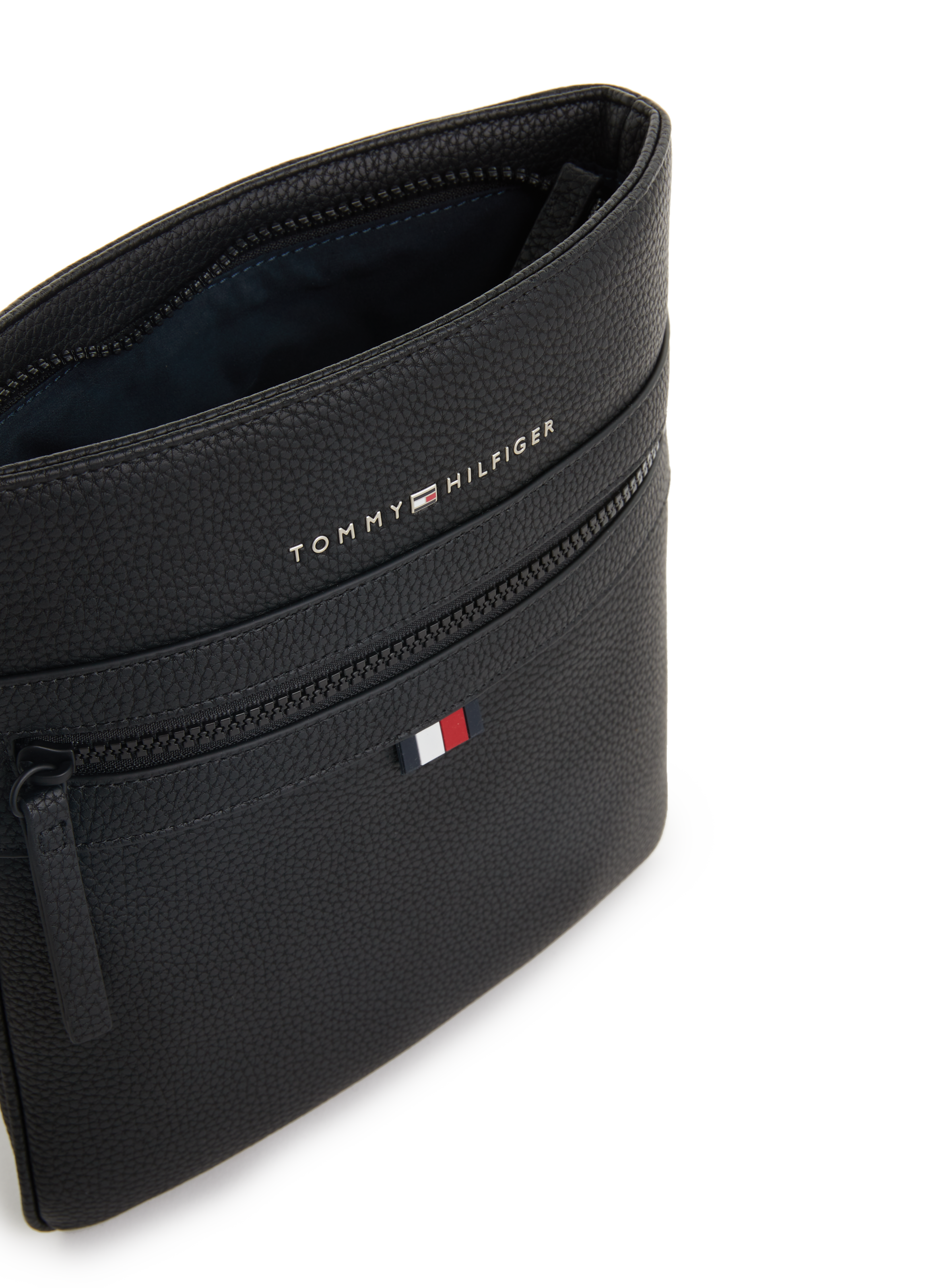 Textured shoulder bag  TOMMY HILFIGER Black