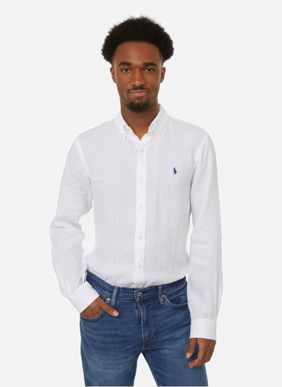 SLIM FIT LINEN SHIRT POLO RALPH LAUREN for MEN Printemps