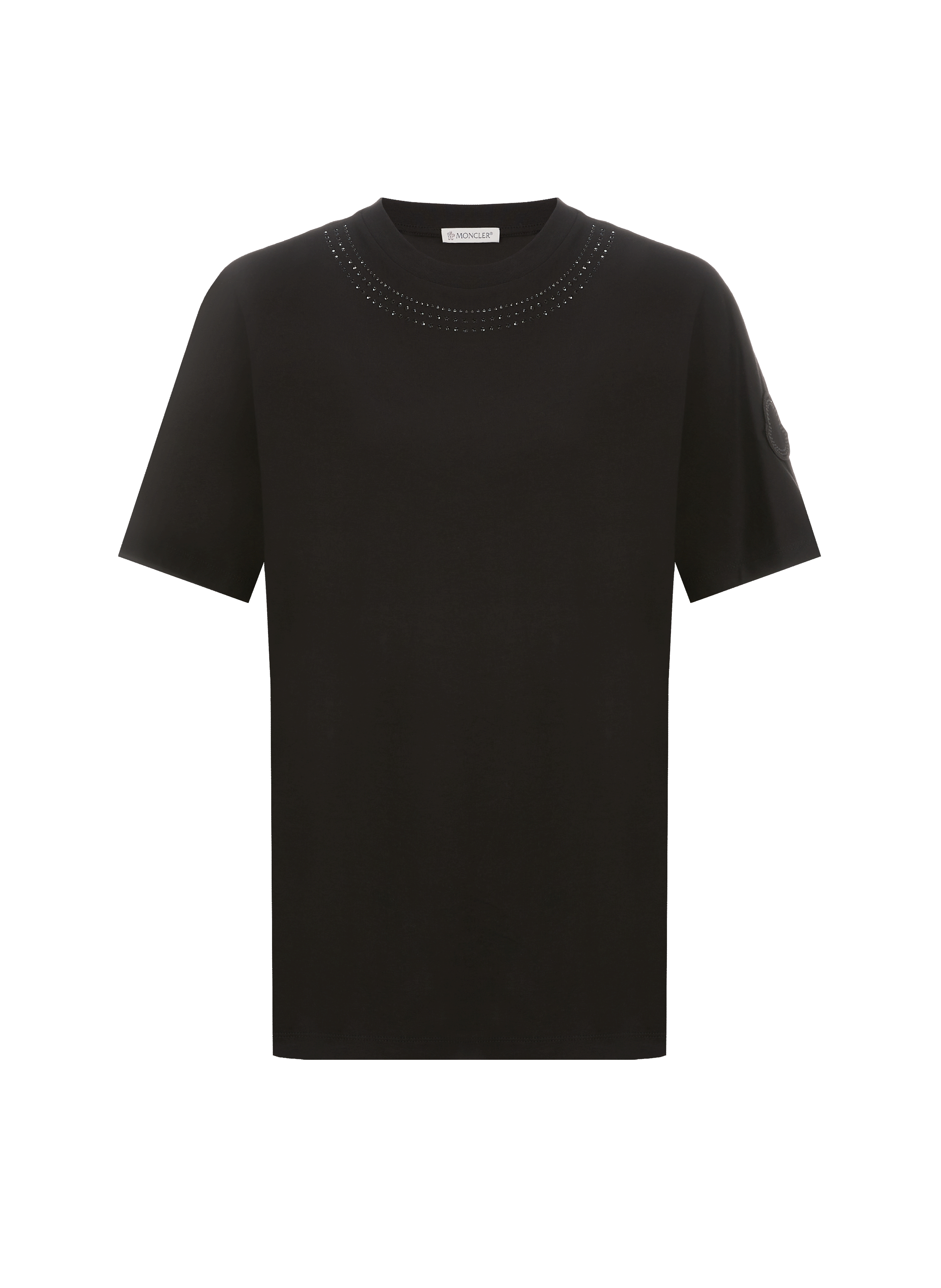 T-shirt col rond en coton