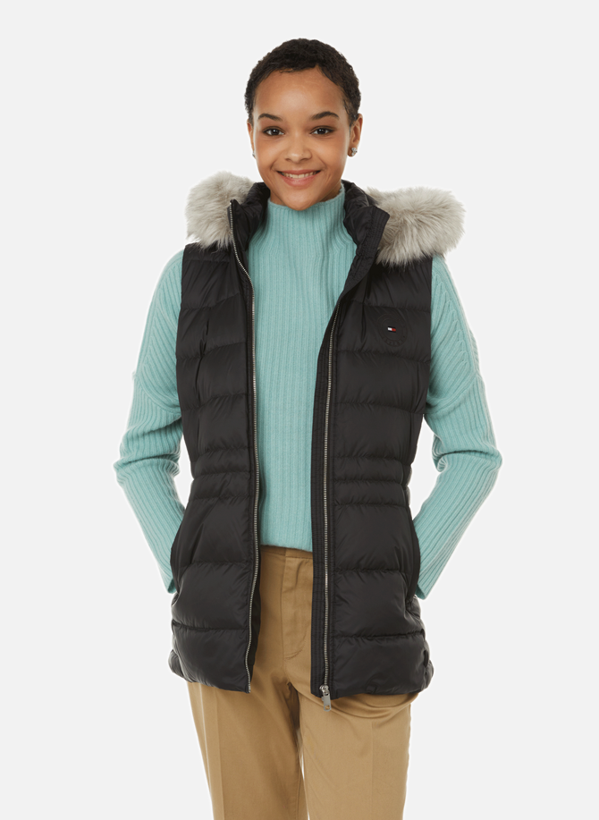 Padded recycled polyester-blend gilet TOMMY HILFIGER