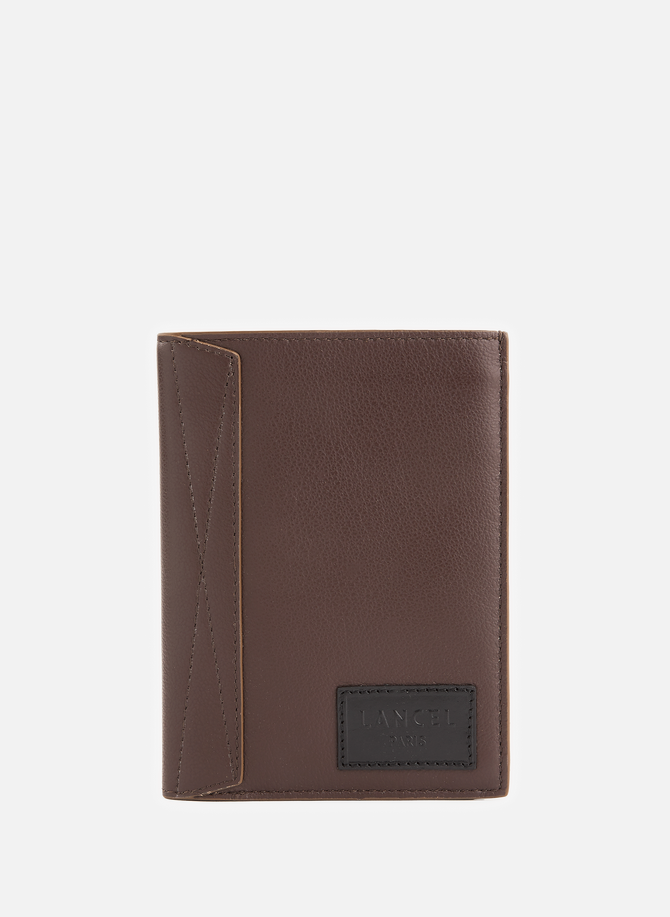 Leather wallet  LANCEL