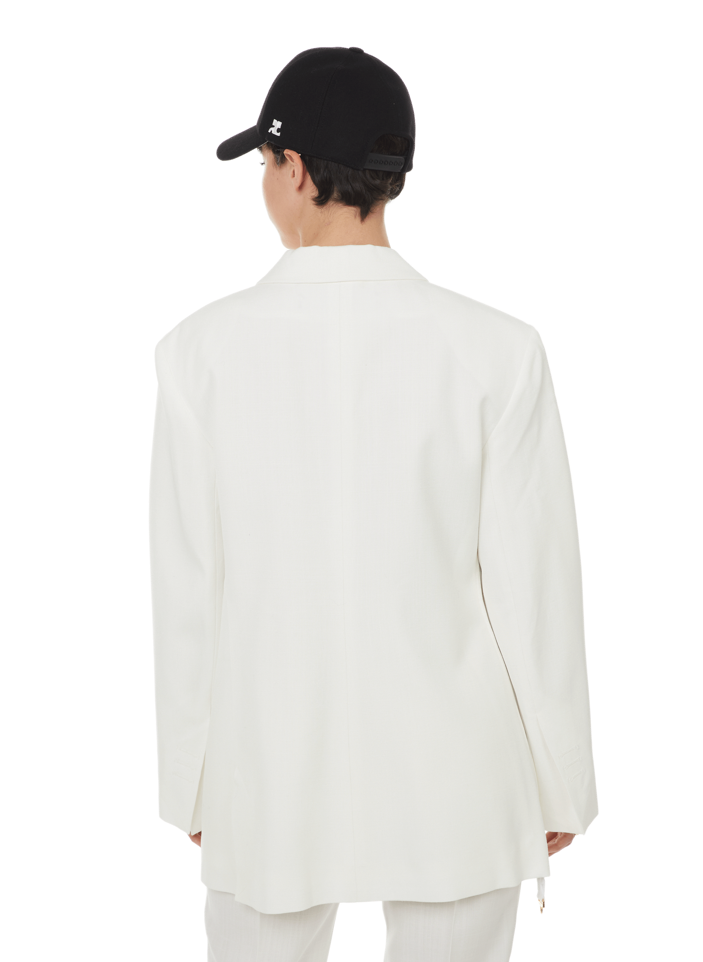 La Veste Tibau wool jacket  JACQUEMUS White