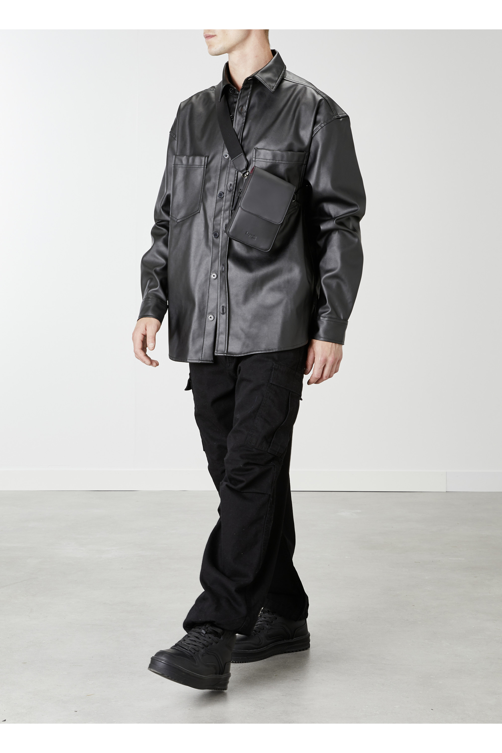 Lost in berlin cross-over bag taille s LIPAULT PARIS Noir