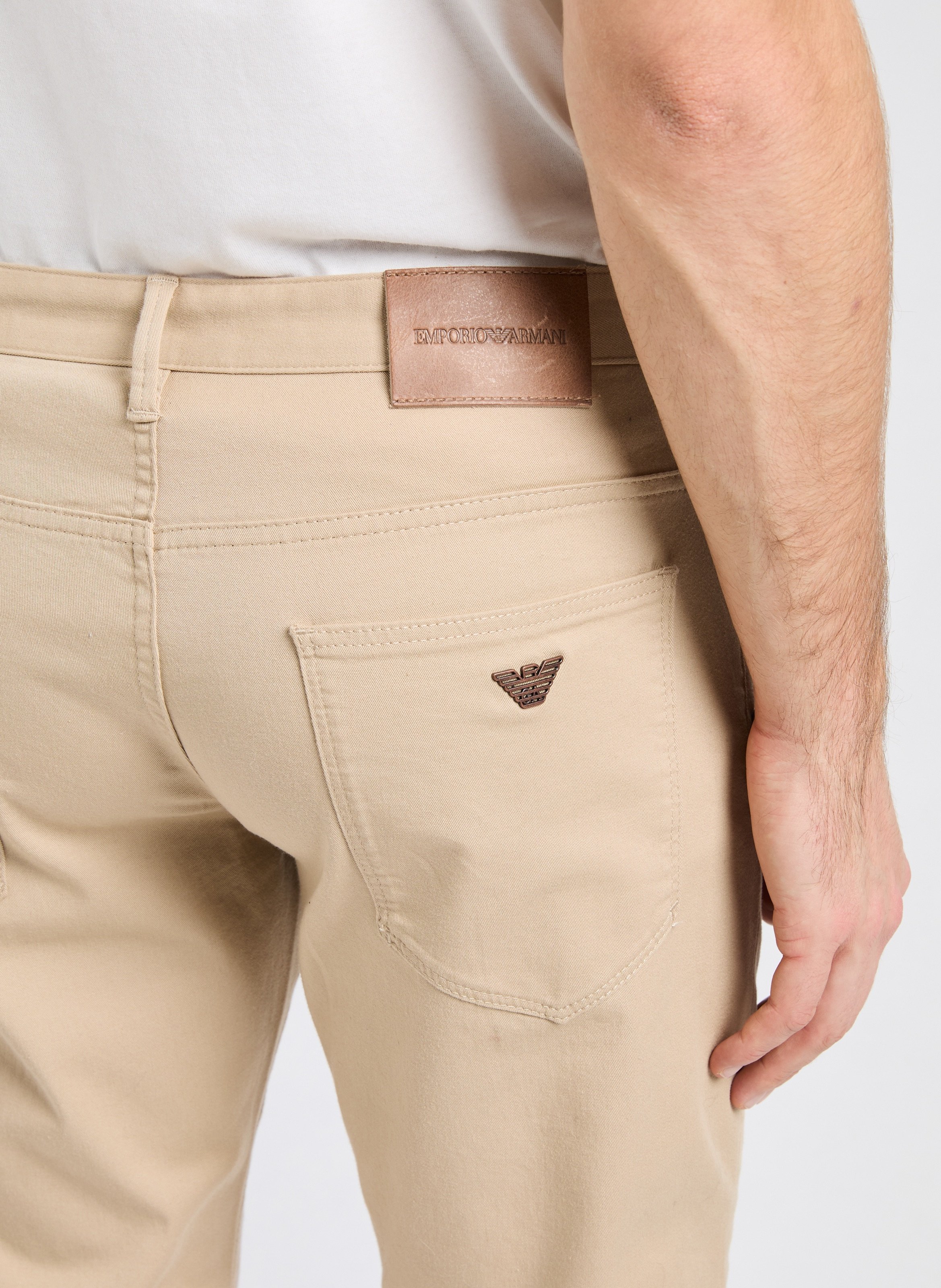 Night blue trousers - The Air Uniform EMPORIO ARMANI Beige