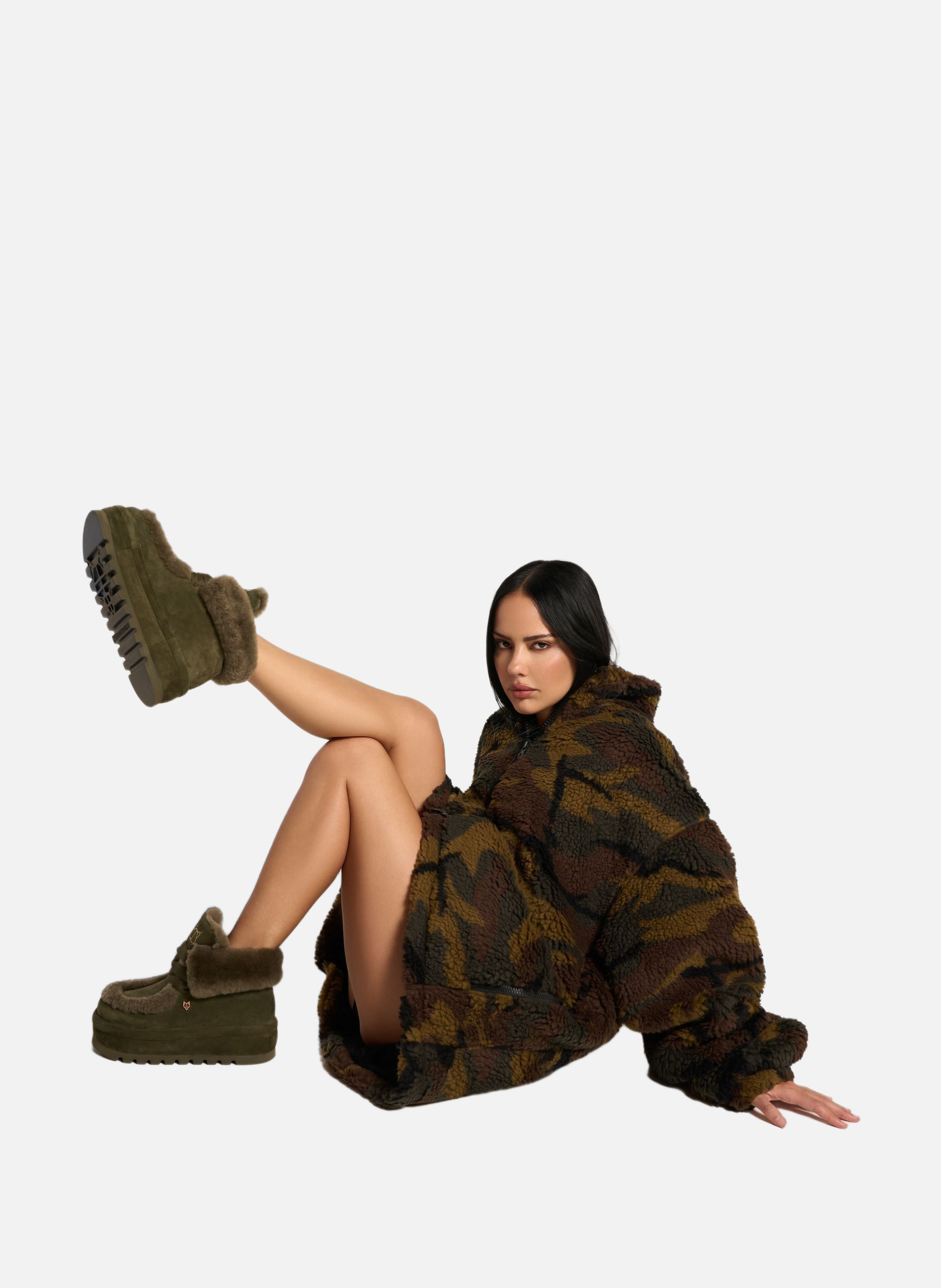 Bottes bambi NAKED WOLFE Vert