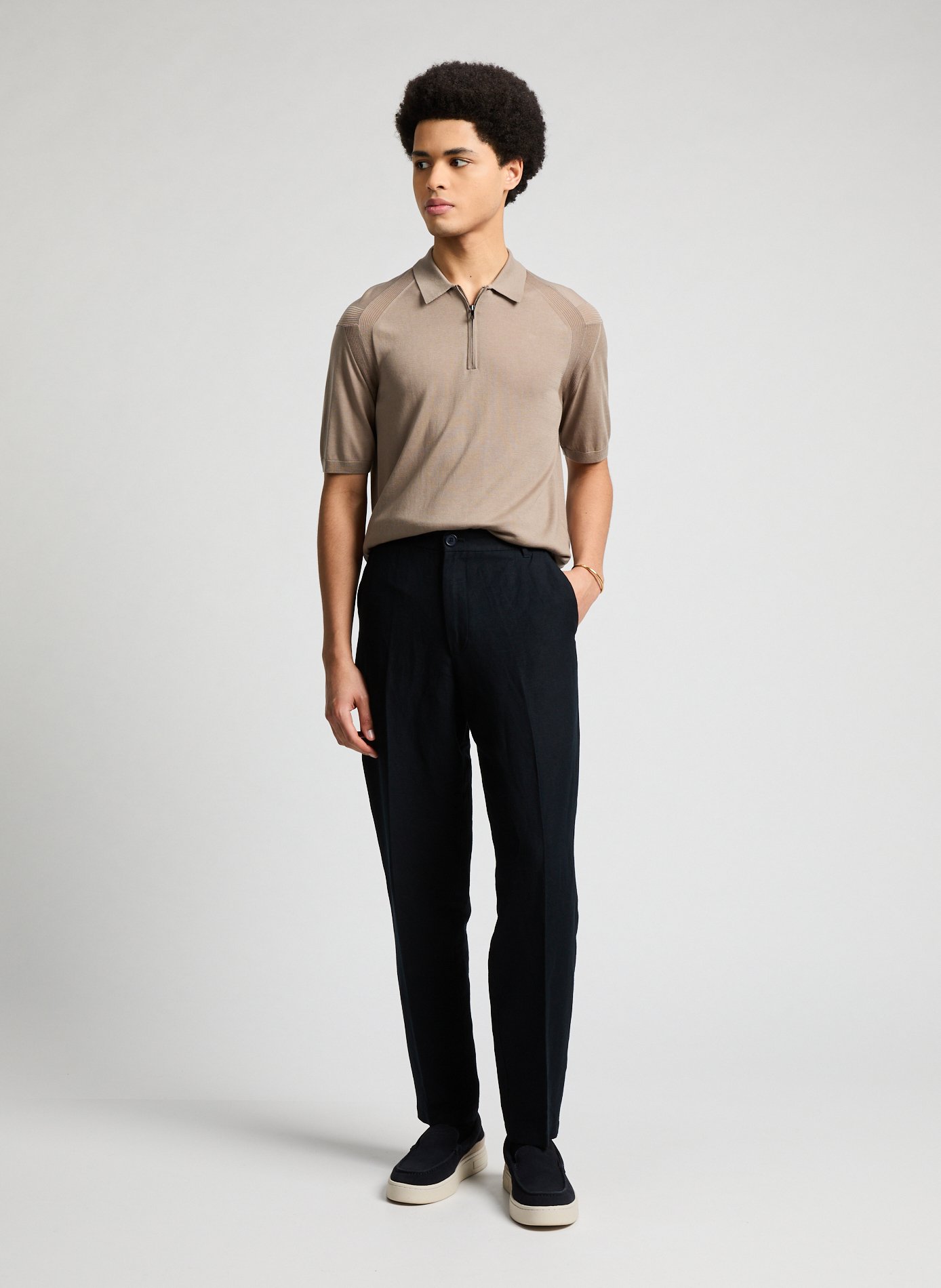 Bracelet jonc ouvert 4.0 en vermeil ALT PARIS Doré