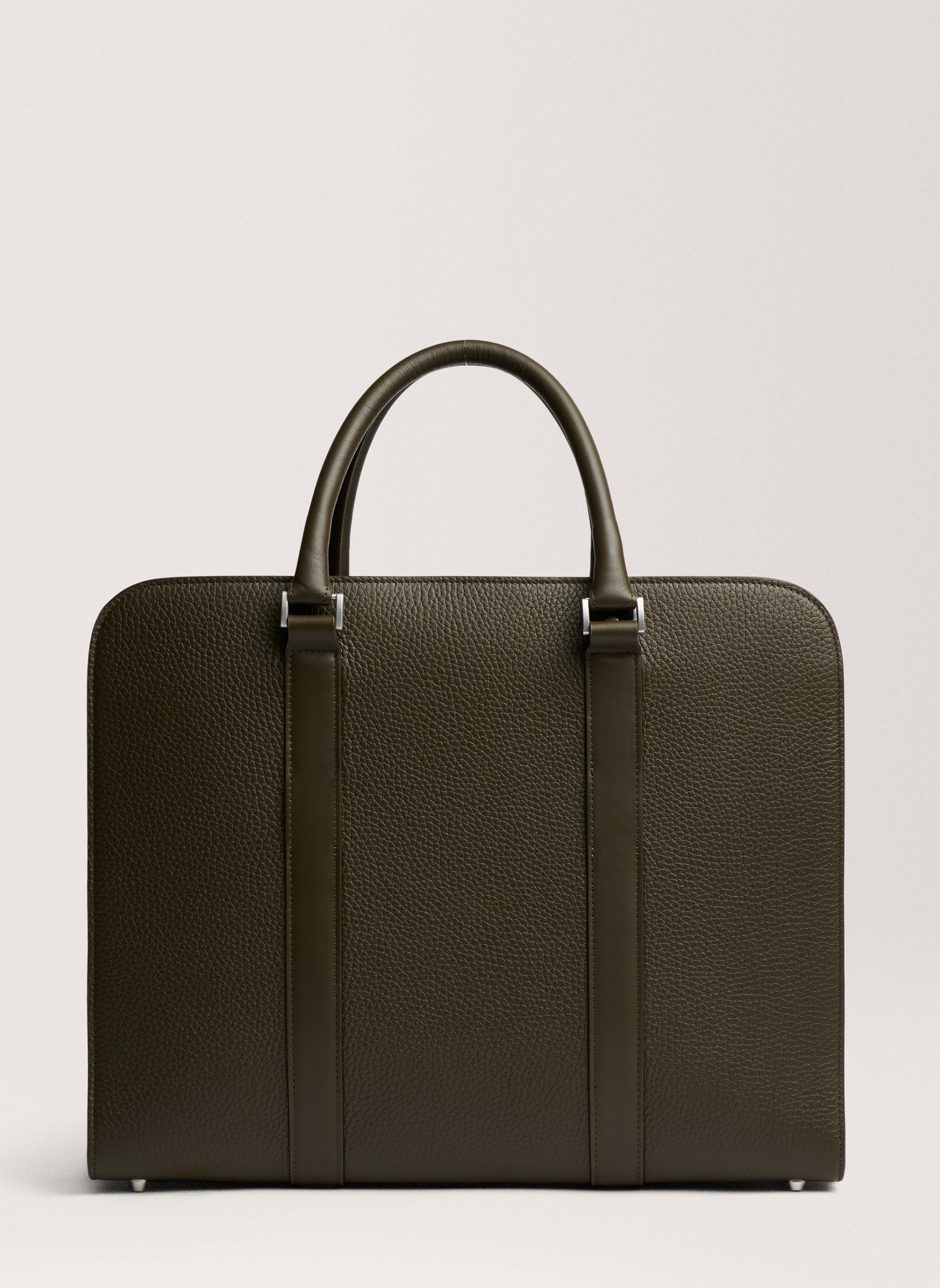 Porte-documents 'Palissy Briefcase' en cuir grainé CARL FRIEDRIK Vert