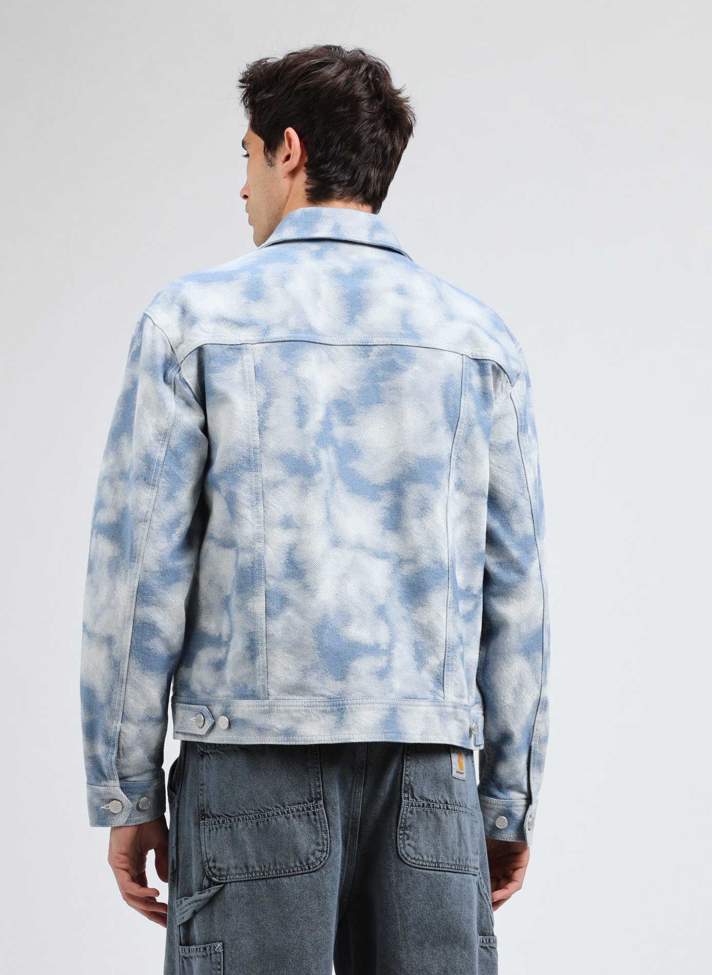 Veste Rally Cloud Denim en coton mélangé LES DEUX Bleu