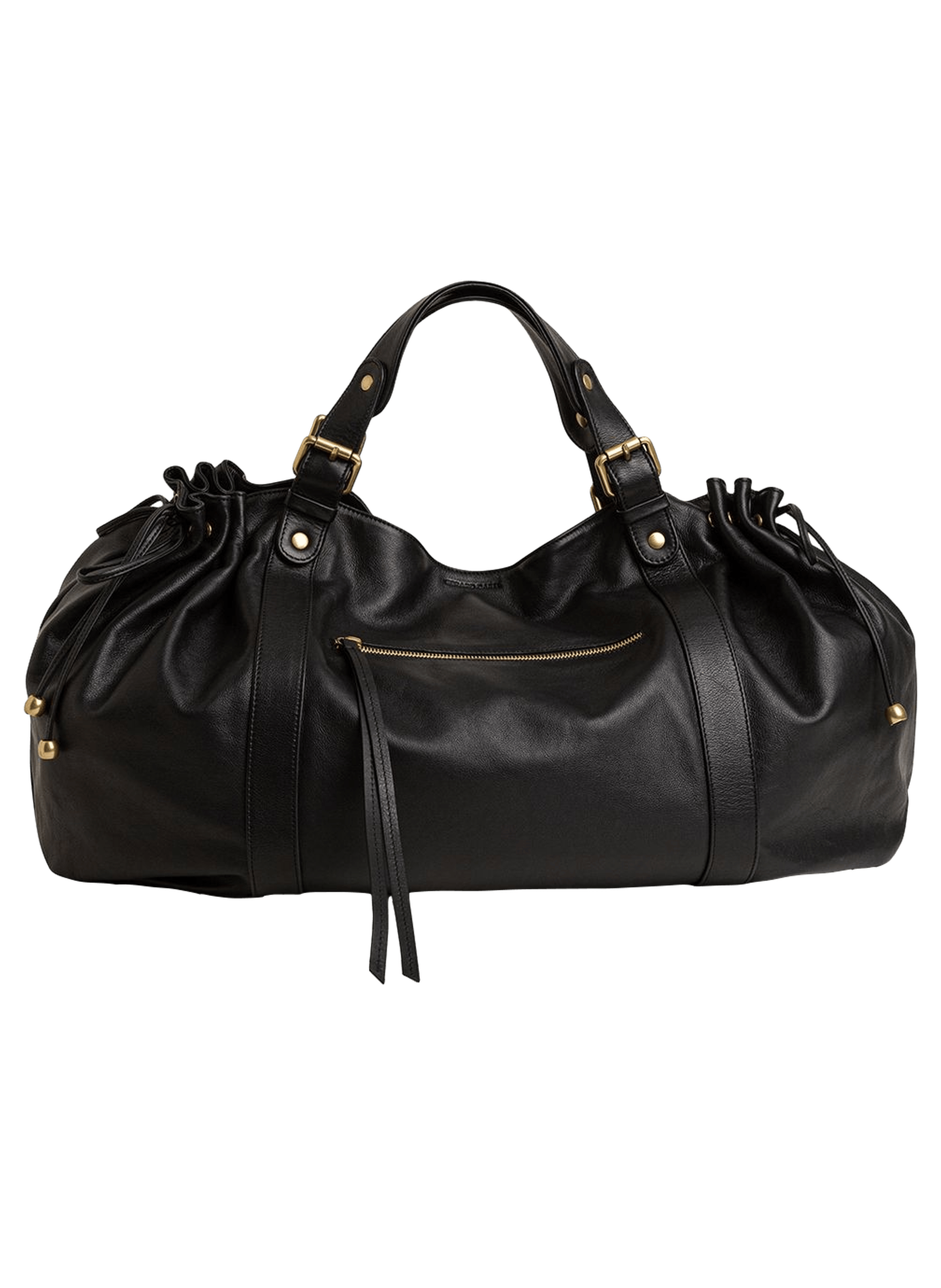 Sac de voyage en cuir - 72h GERARD DAREL Noir