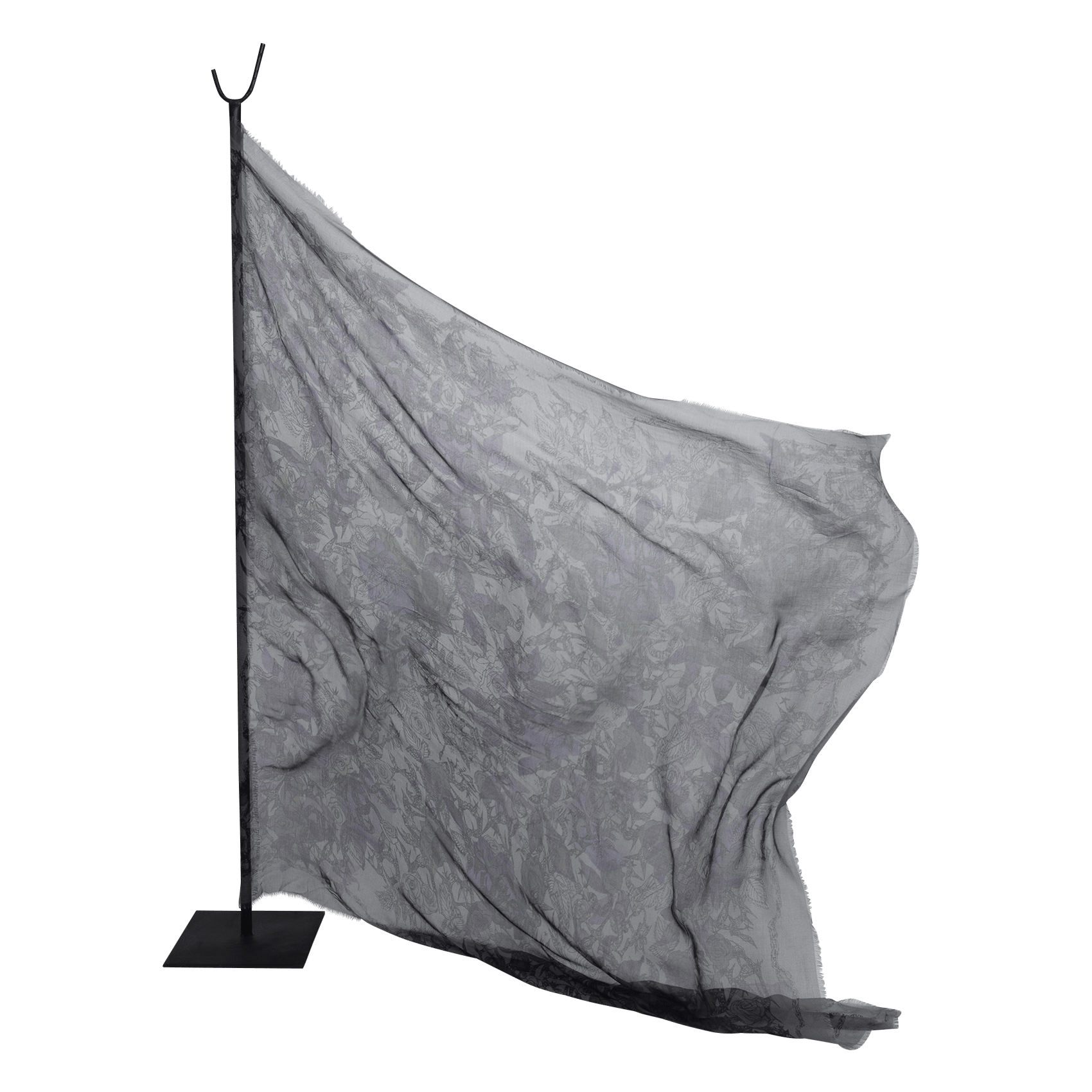 Foulard kerry ZADIG&VOLTAIRE Gris