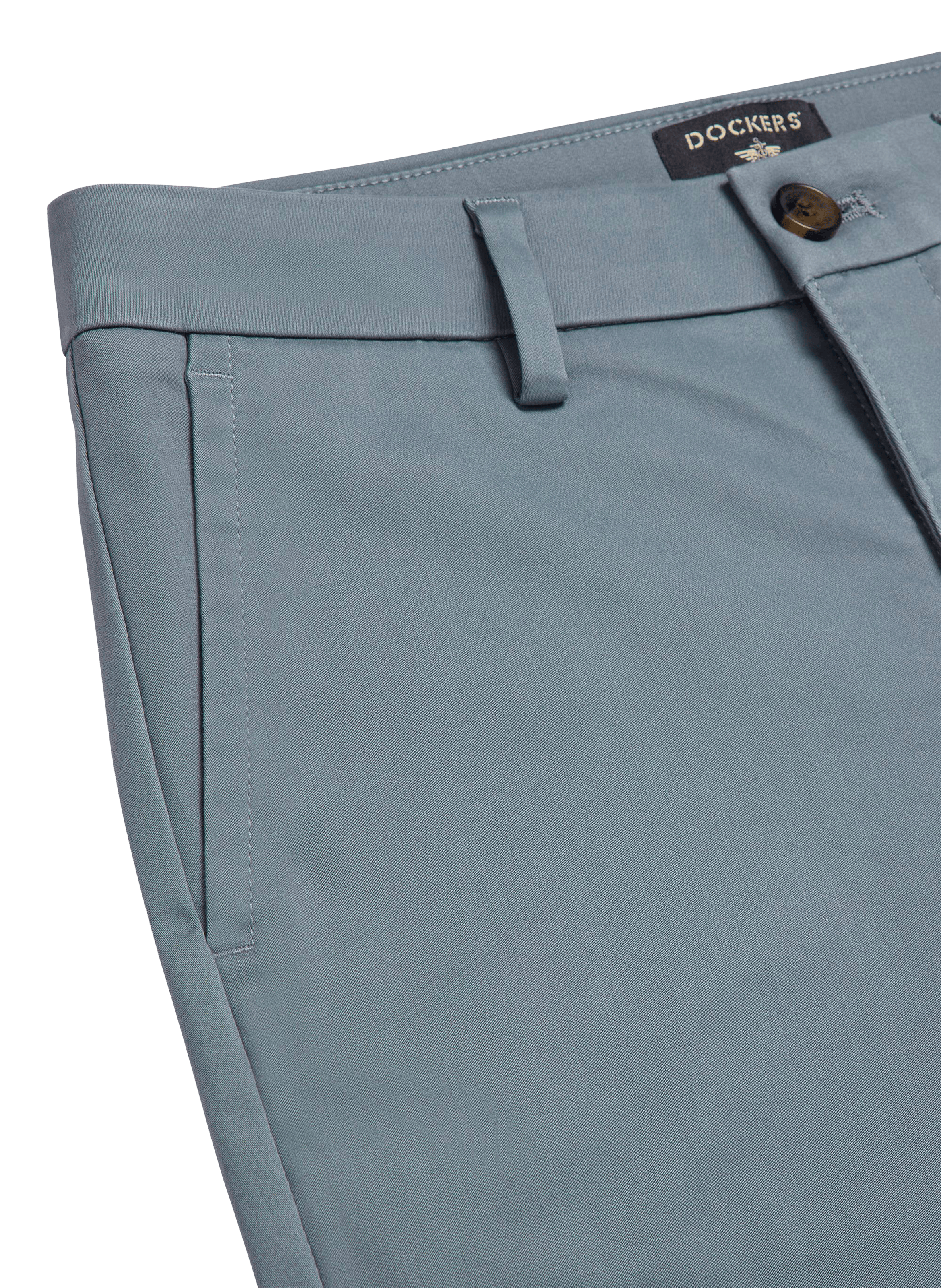 Cotton chino trousers DOCKERS Grey
