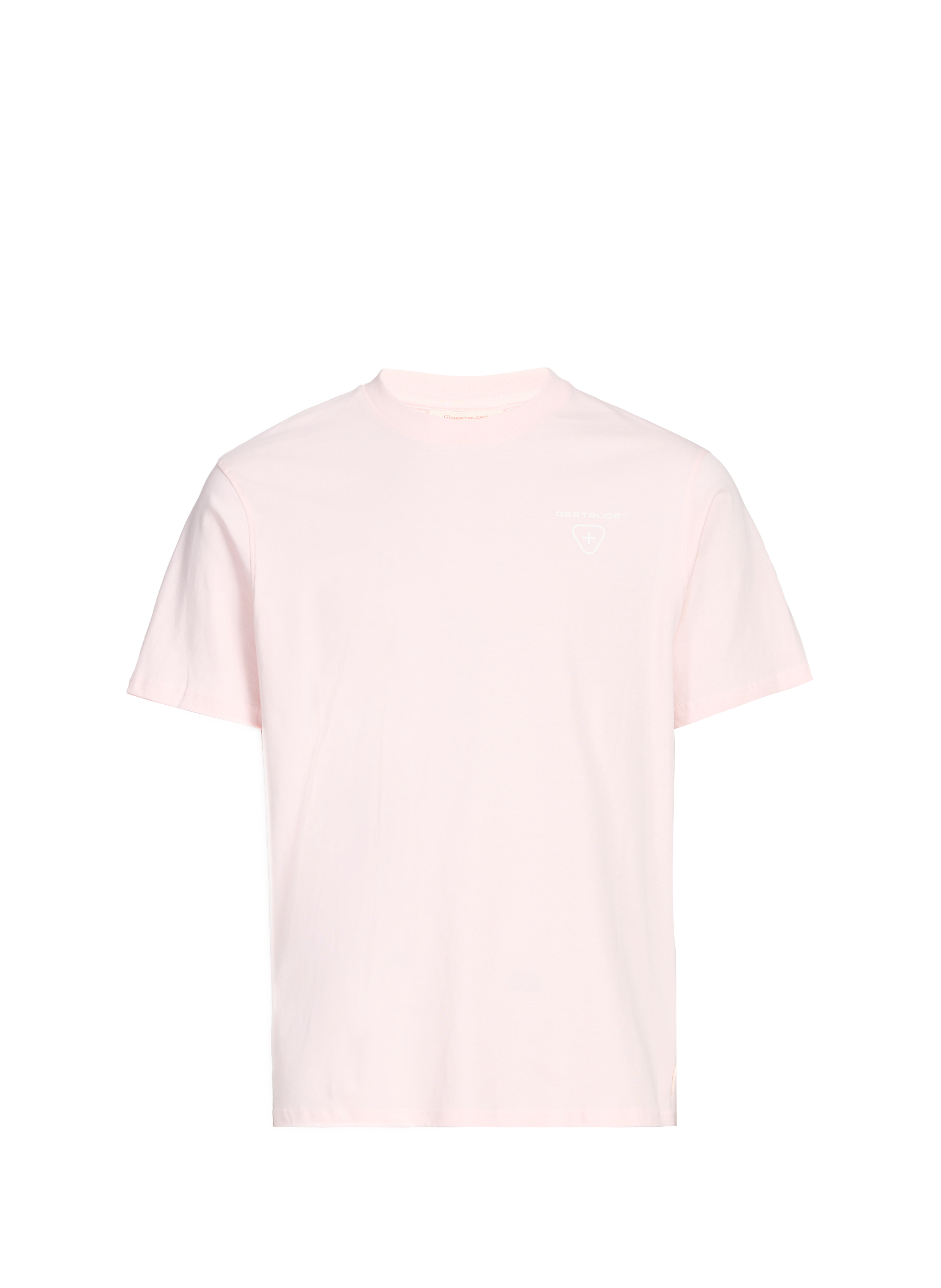 T-shirt manches courtes imprimé en coton GERTRUDE ET GASTON Rose