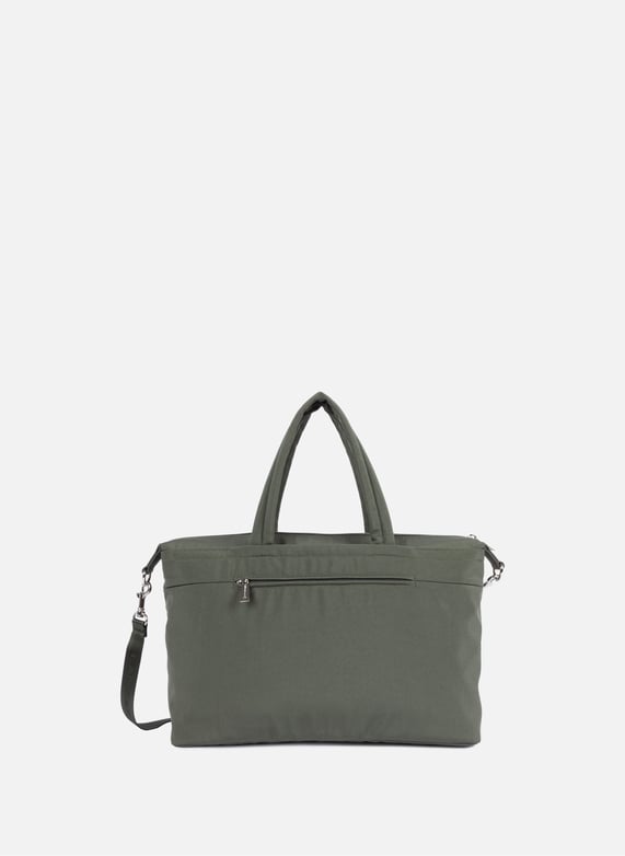 Sac à main bowling - basic pocket | Kaki by LANCASTER Sac à main bowling - basic pocket Kaki