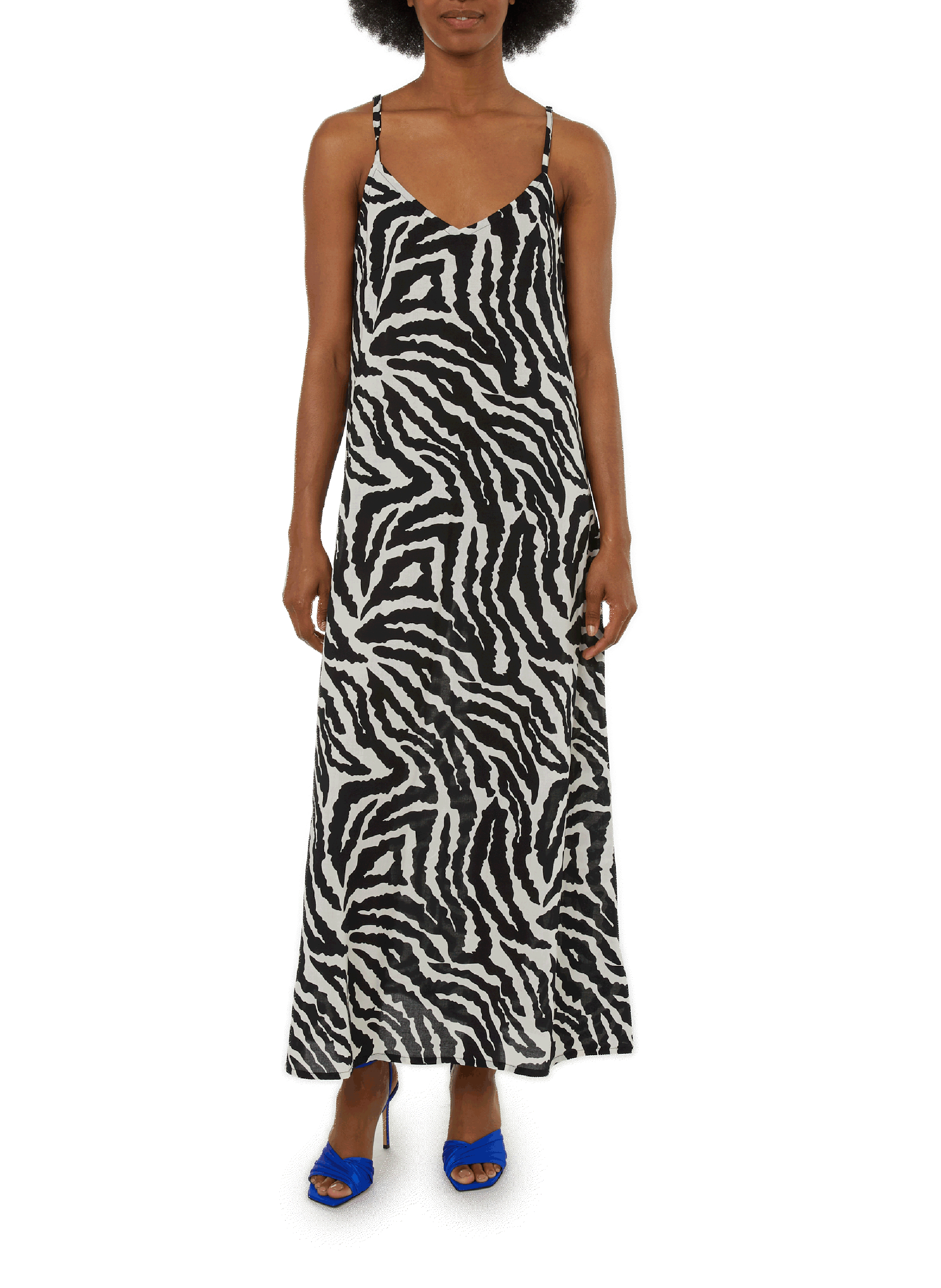 SAISON 1865 Robe Anouck fluide Multicolore